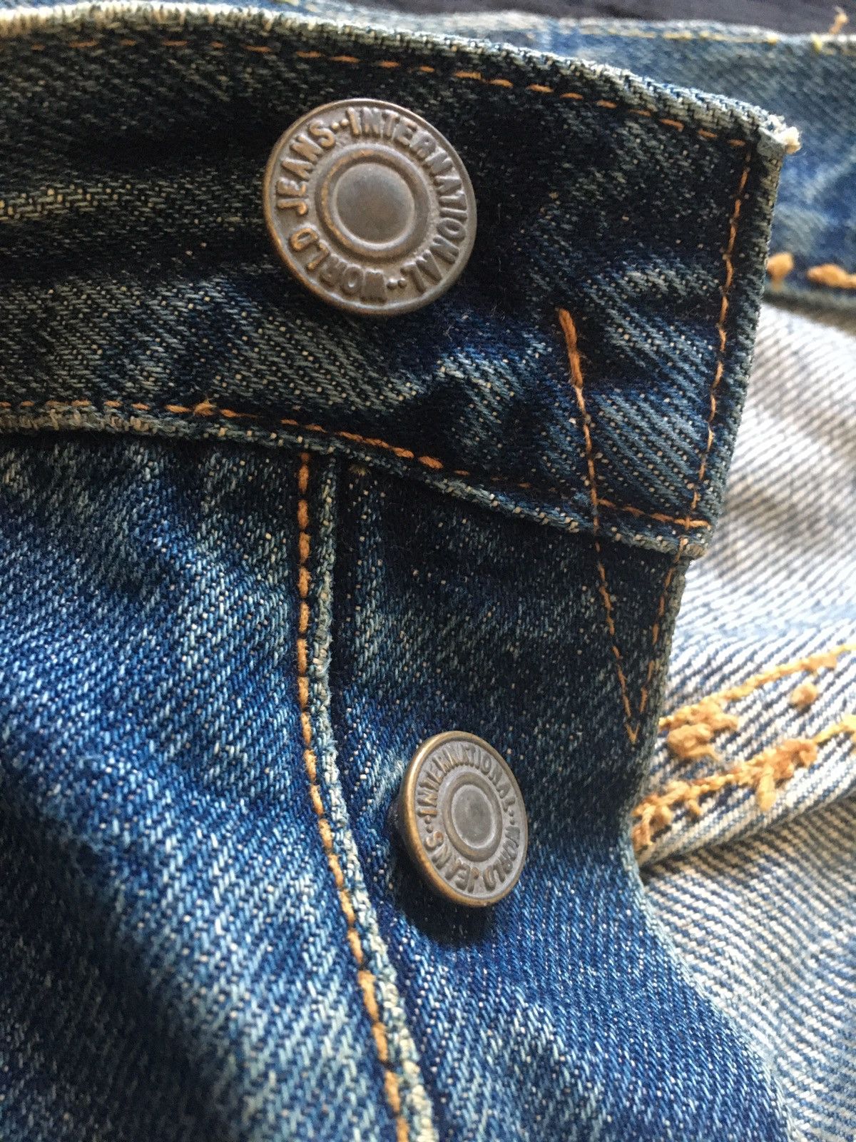 Kapital Vintage Kapital Selvedge U.S Scovill Hidden Rivet Size US 30 / EU 46 - 11 Thumbnail