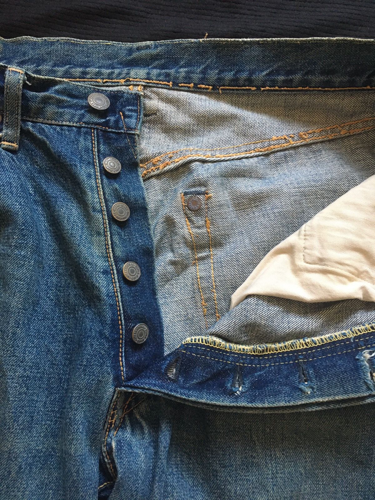 Kapital Vintage Kapital Selvedge U.S Scovill Hidden Rivet Size US 30 / EU 46 - 10 Thumbnail