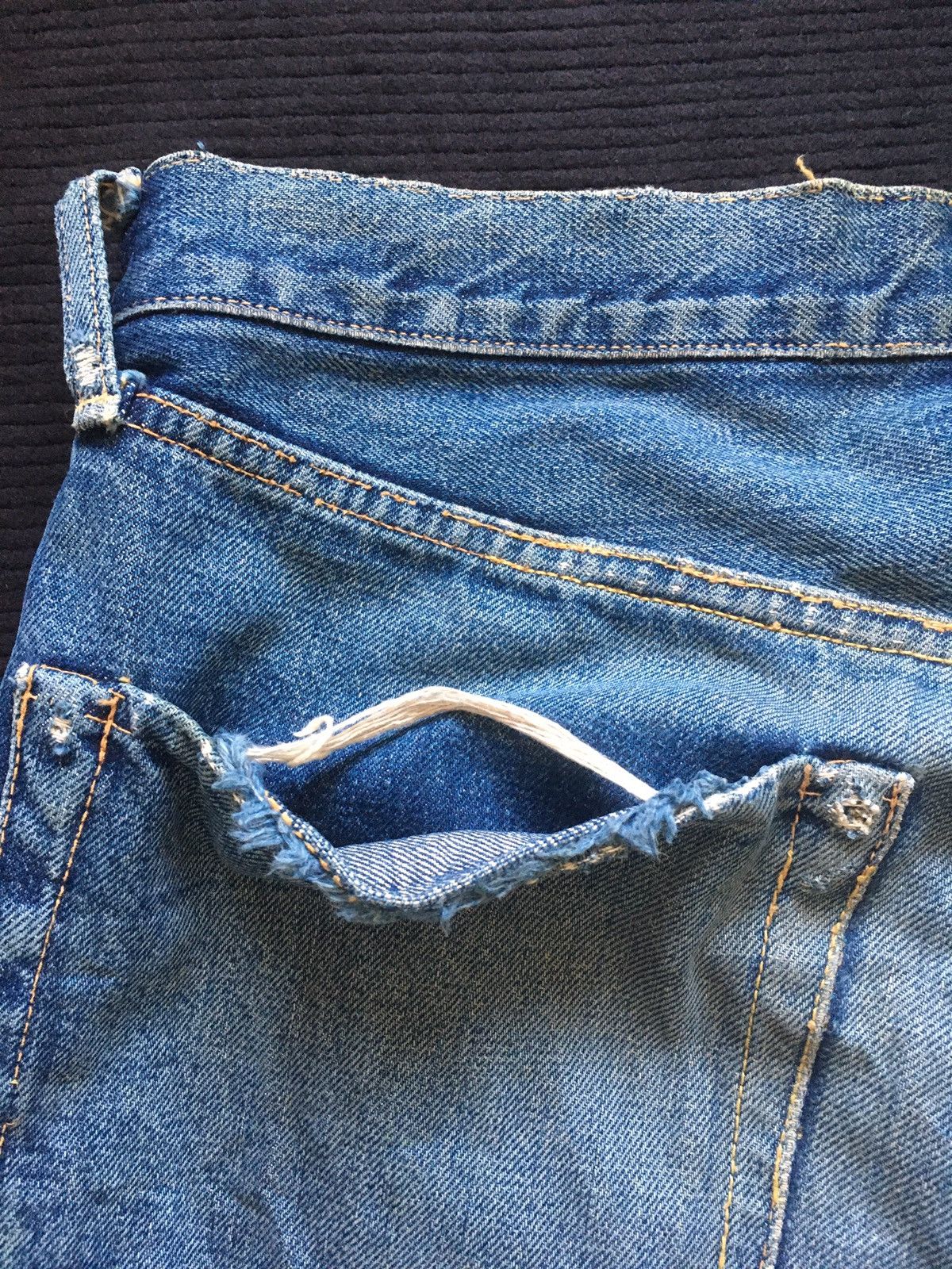 Kapital Vintage Kapital Selvedge U.S Scovill Hidden Rivet Size US 30 / EU 46 - 4 Thumbnail