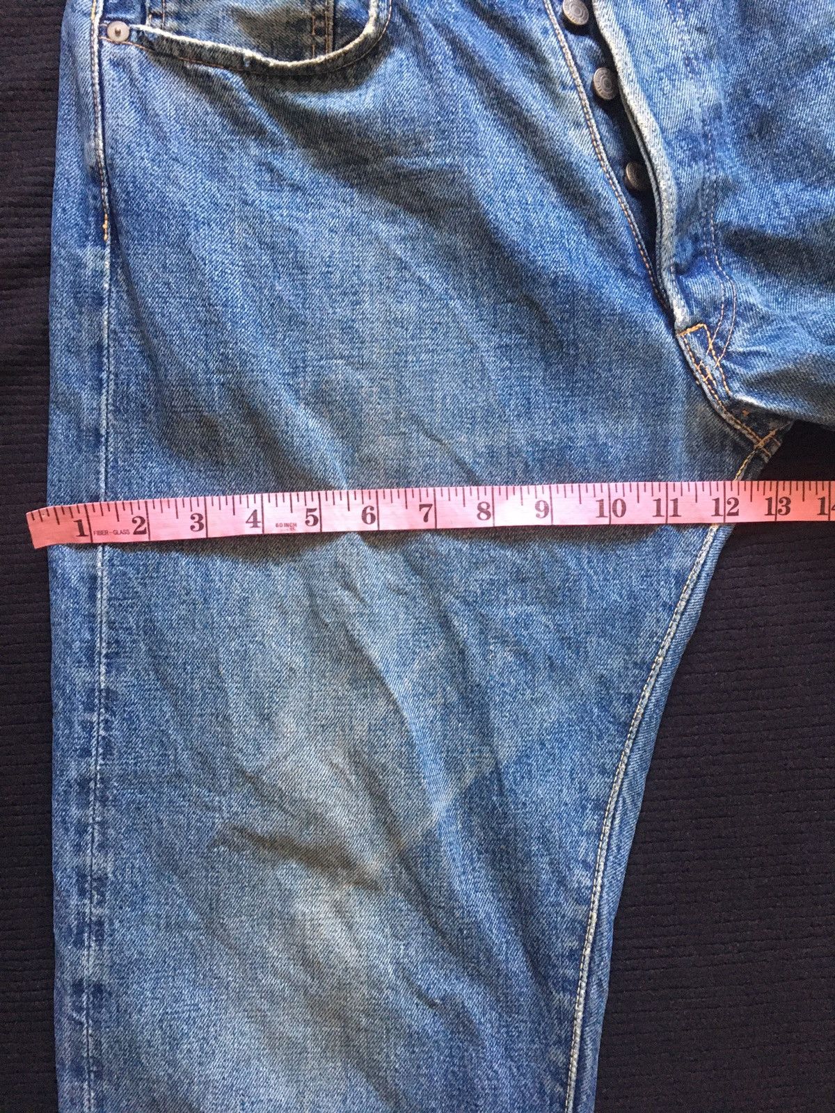 Kapital Vintage Kapital Selvedge U.S Scovill Hidden Rivet Size US 30 / EU 46 - 17 Thumbnail