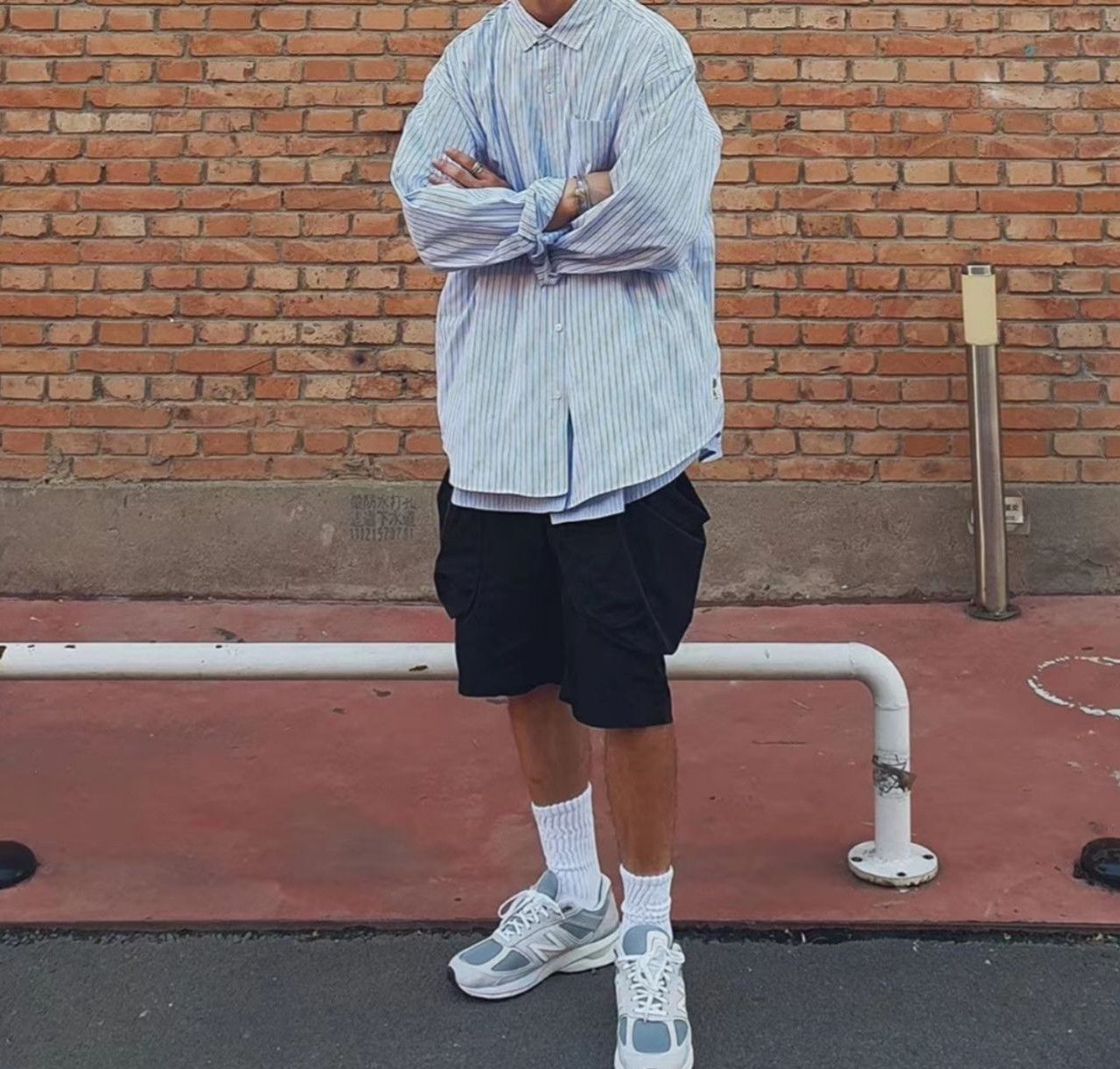 Beams Plus × Japanese Brand Beams japan x SSZ daburi stripe shirt 