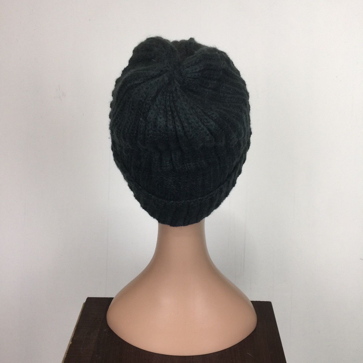 Uniqlo Uniqlo Heatteach Beanie Hat Dark Green Snowcap Size ONE SIZE - 4 Thumbnail