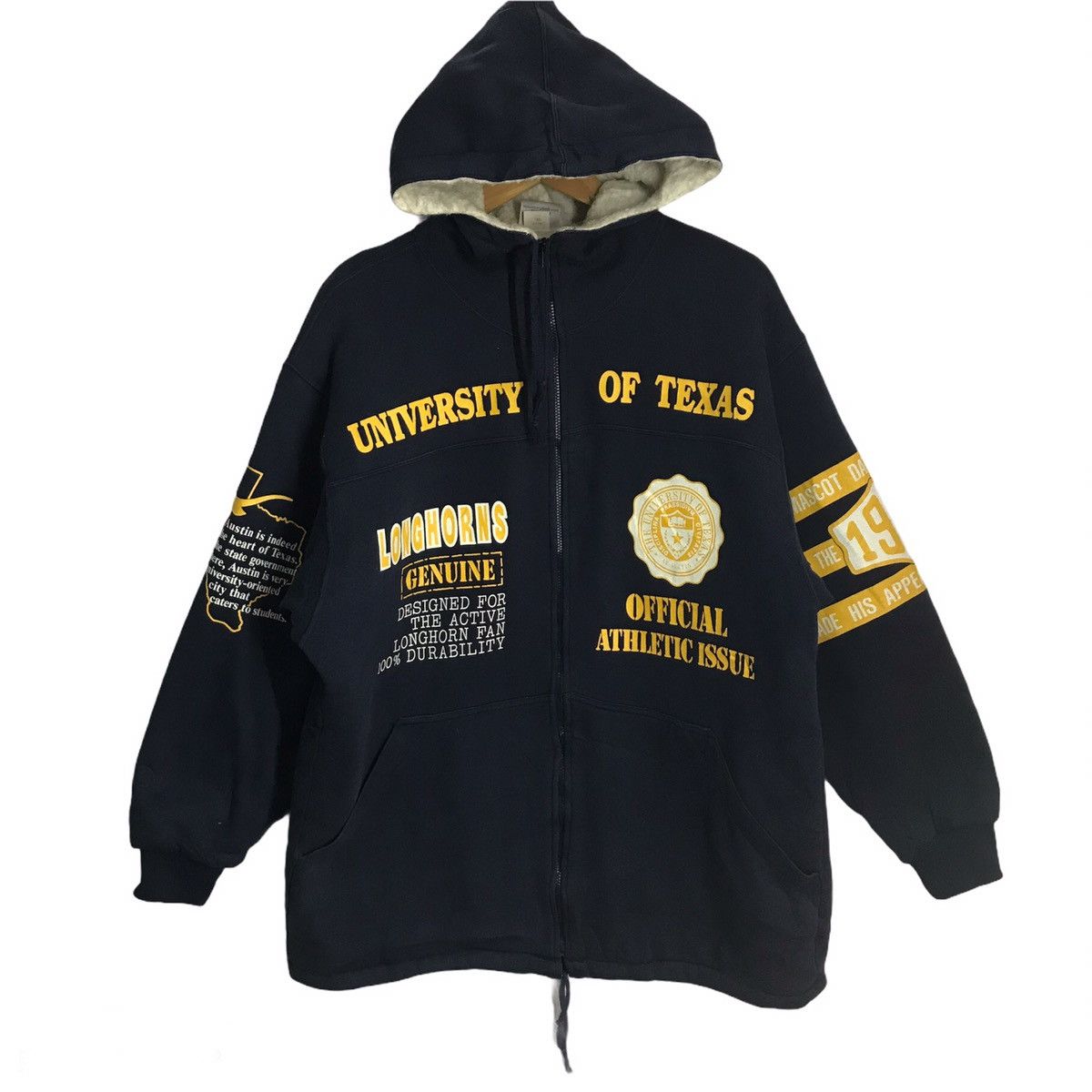 Kappa university of Texas hoodies jacket