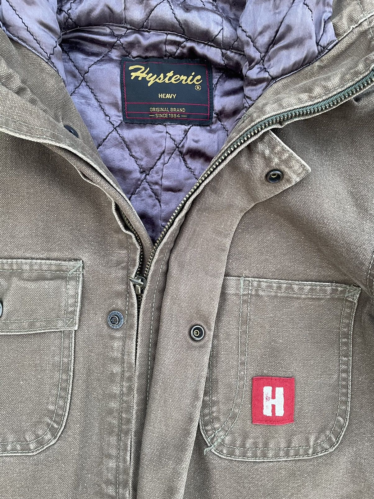 Hysteric Glamour Vintage Hysteric glamour heavy cotton quilted lining jacket Size US M / EU 48-50 / 2 - 4 Thumbnail