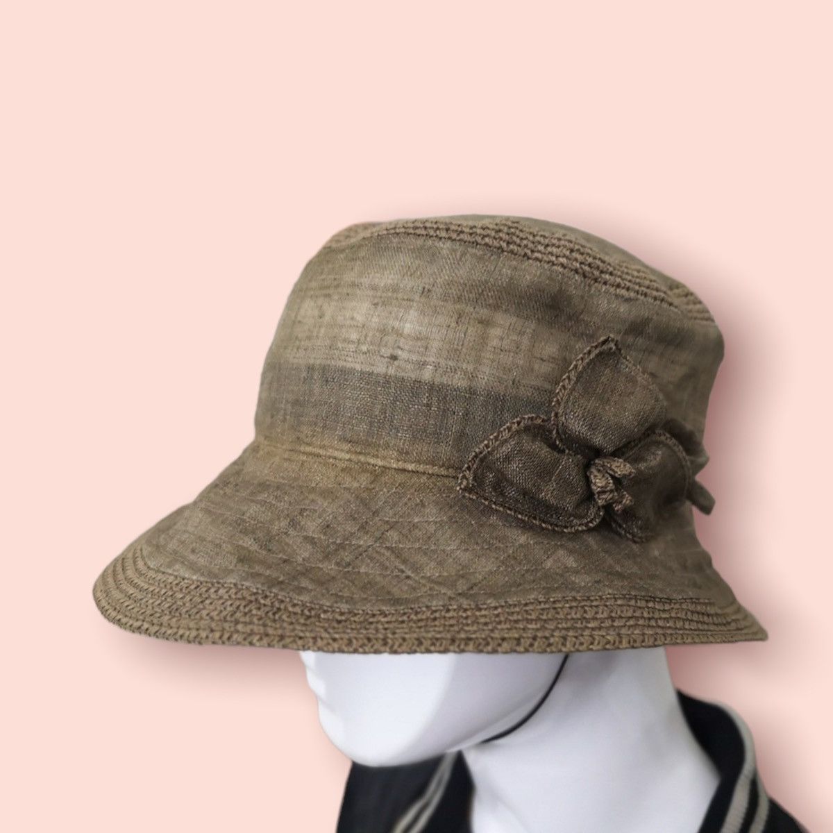 Japanese Brand × Vintage VOGUE TOKYO LINEN VACATION /PICNIC HAT Size ONE SIZE - 6 Thumbnail