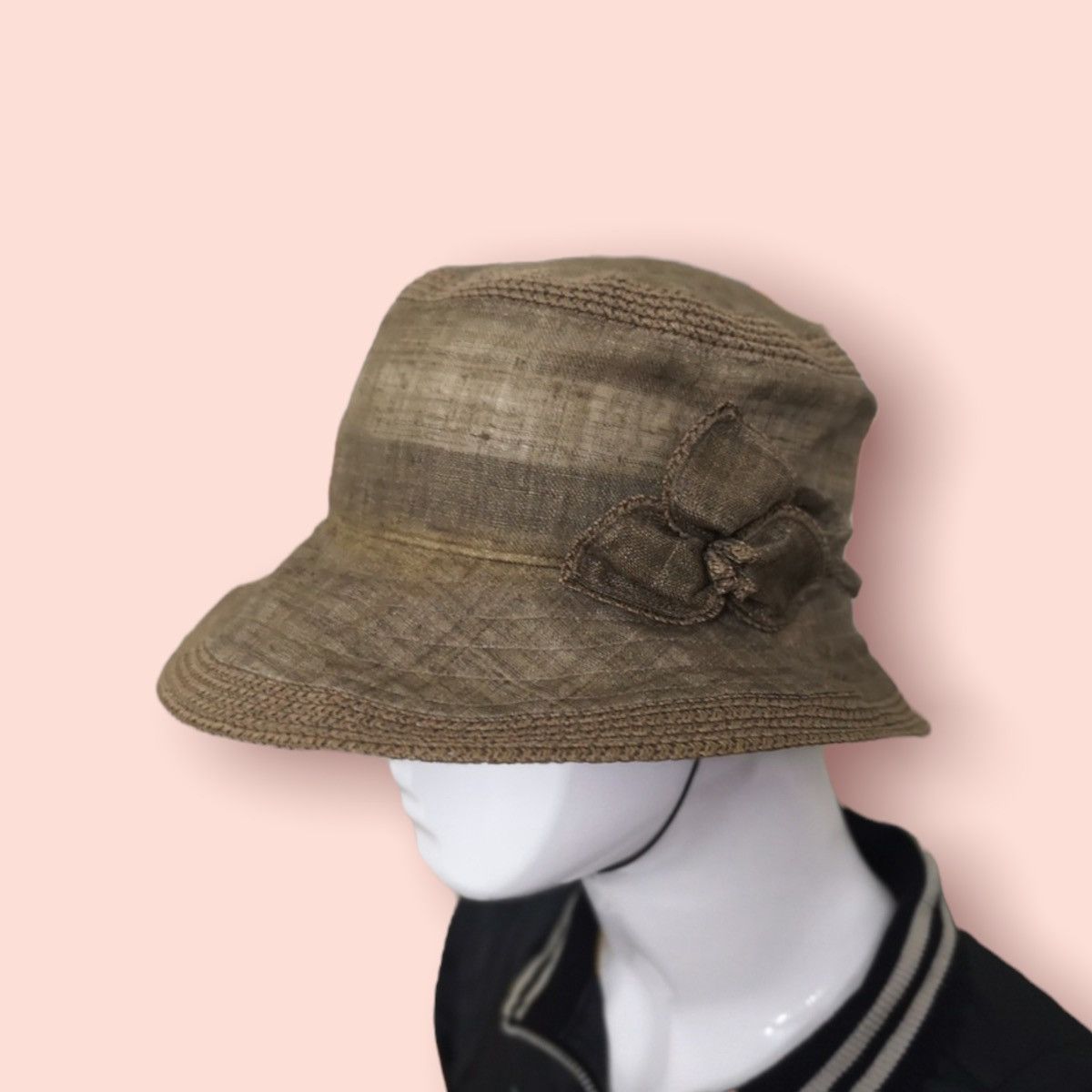 Japanese Brand × Vintage VOGUE TOKYO LINEN VACATION /PICNIC HAT Size ONE SIZE - 9 Thumbnail