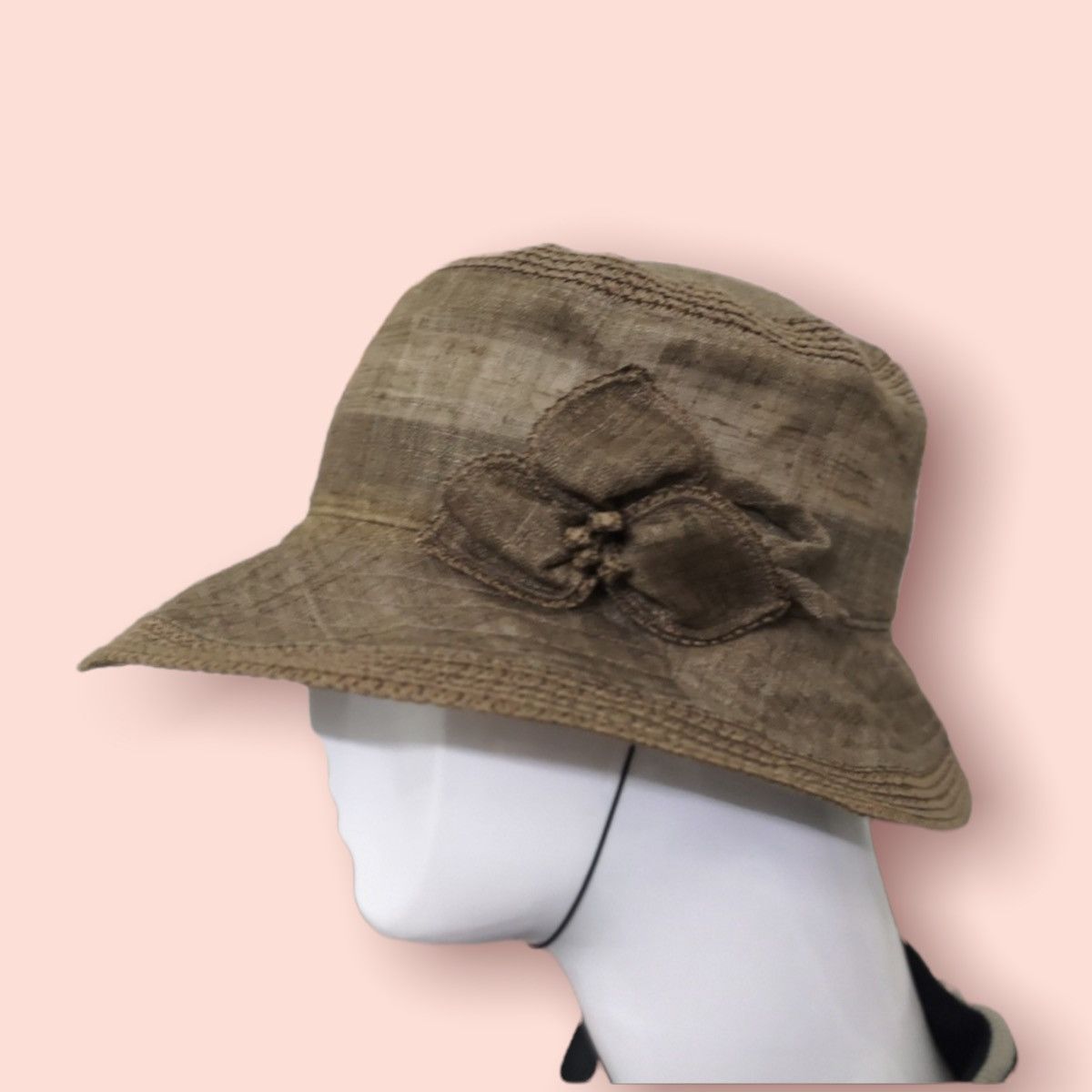 Japanese Brand × Vintage VOGUE TOKYO LINEN VACATION /PICNIC HAT Size ONE SIZE - 5 Thumbnail