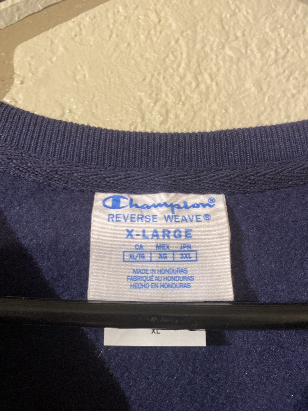 Champion × Vintage Vintage 90s Champion crewneck sweatshirt Size US XL / EU 56 / 4 - 3 Thumbnail