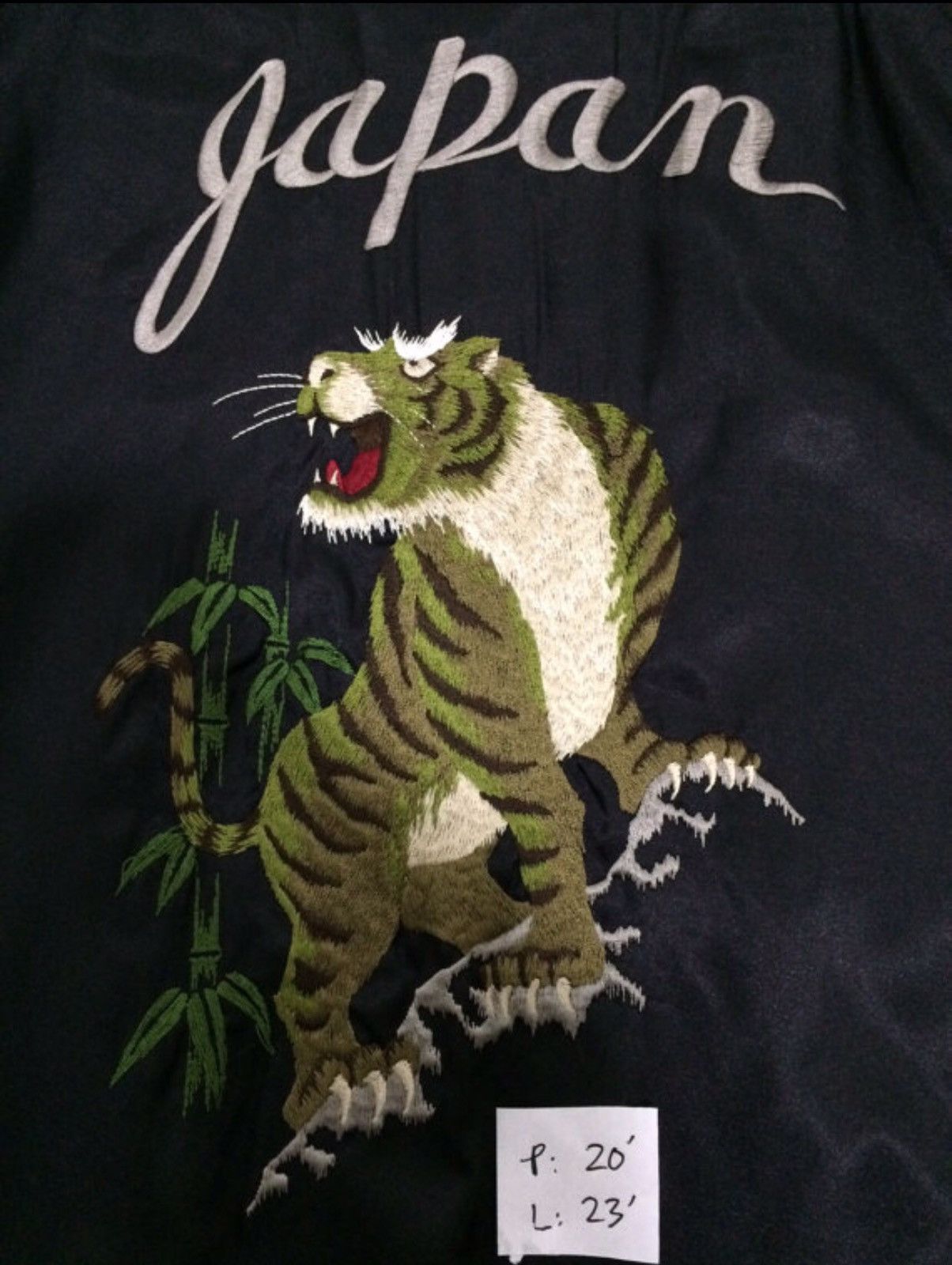 Other Sukajan Japan Tiger Embroidery Souvenirs Reversible Jacket Size US S / EU 44-46 / 1 - 3 Thumbnail