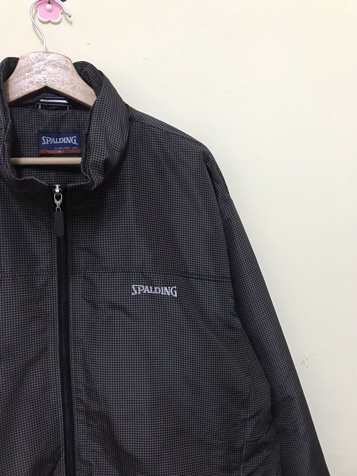 Spalding Spalding Windbreaker Light Jacket Size US XXL / EU 58 / 5 - 9 Thumbnail