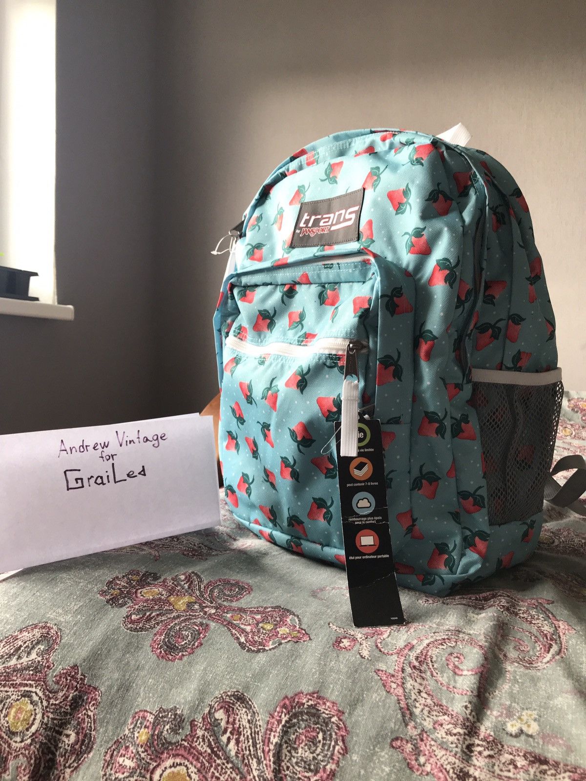 Jansport Trans by JanSport 15" Backpack Blue NEW! Grailed
