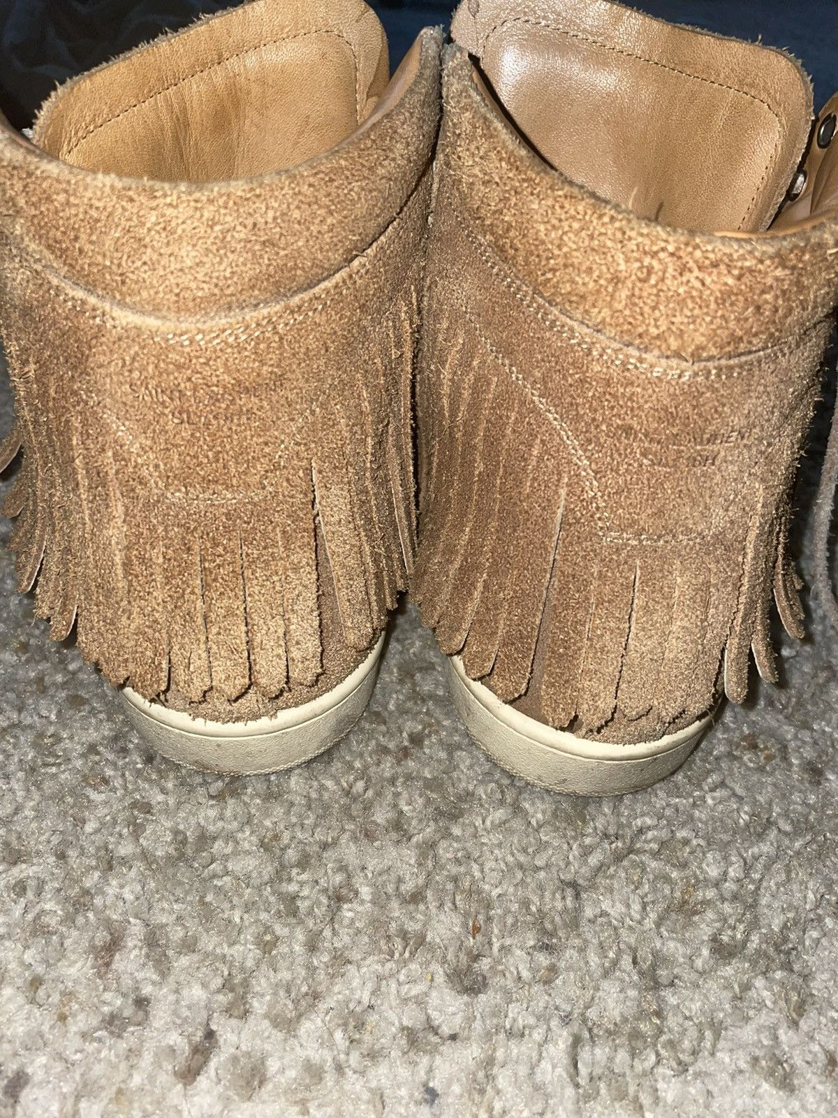 Saint Laurent Paris Leather moccasin style Saint Laurent sneakers Size US 8 / EU 41 - 4 Thumbnail