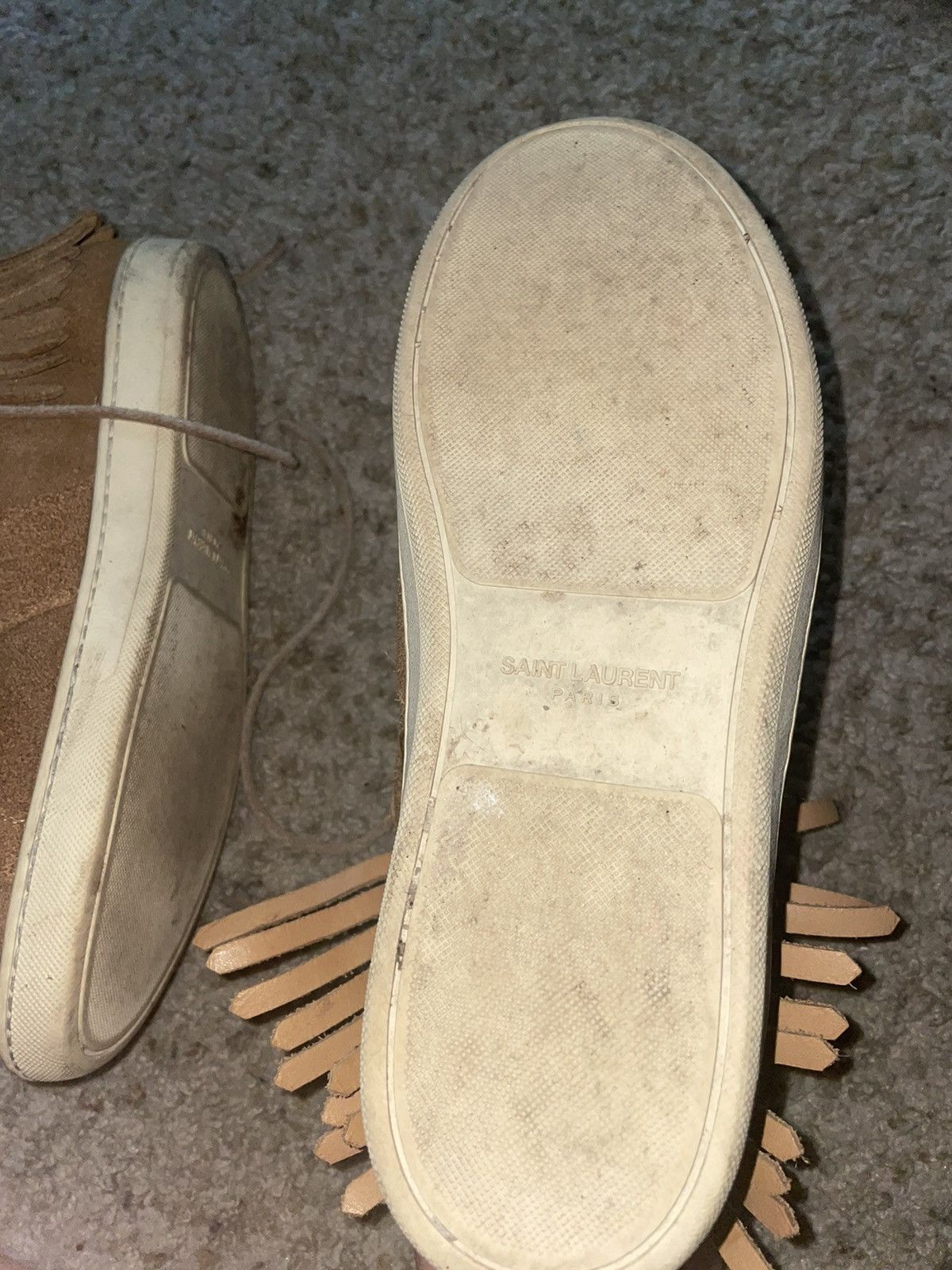 Saint Laurent Paris Leather moccasin style Saint Laurent sneakers Size US 8 / EU 41 - 8 Thumbnail