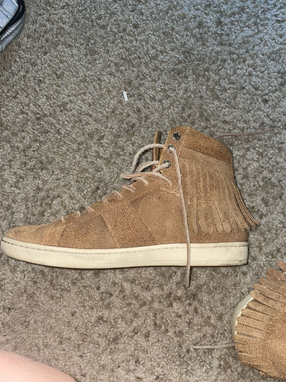 Saint Laurent Paris Leather moccasin style Saint Laurent sneakers Size US 8 / EU 41 - 7 Thumbnail