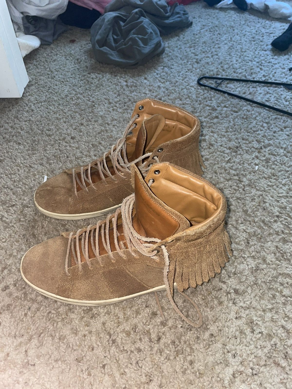 Saint Laurent Paris Leather moccasin style Saint Laurent sneakers Size US 8 / EU 41 - 1 Thumbnail
