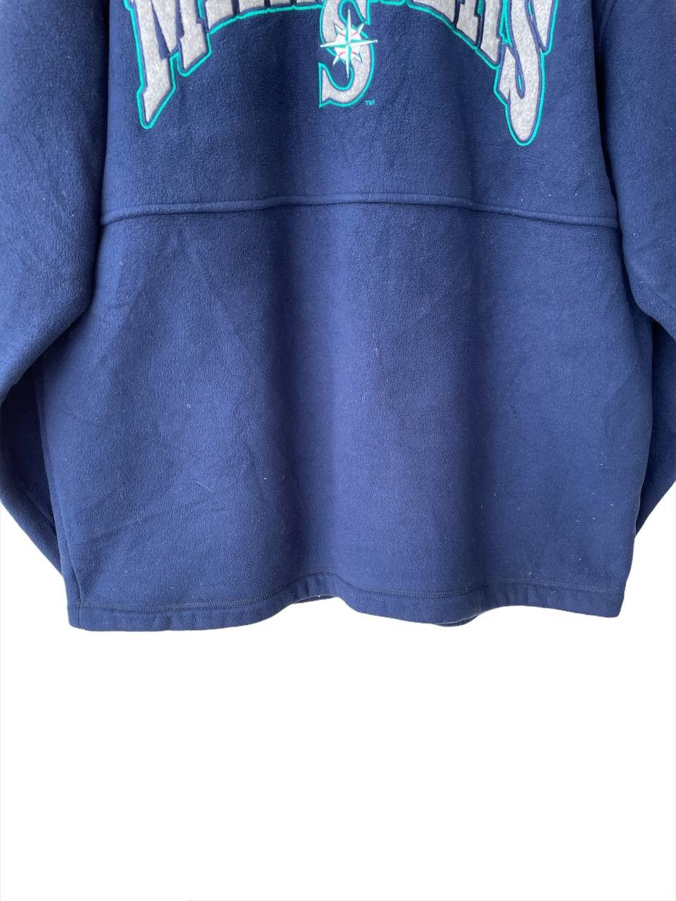 MLB × Sports Specialties Vtg MLB Seattle Mariners Fleece Zipper Jacket Sweater Size US L / EU 52-54 / 3 - 9 Thumbnail
