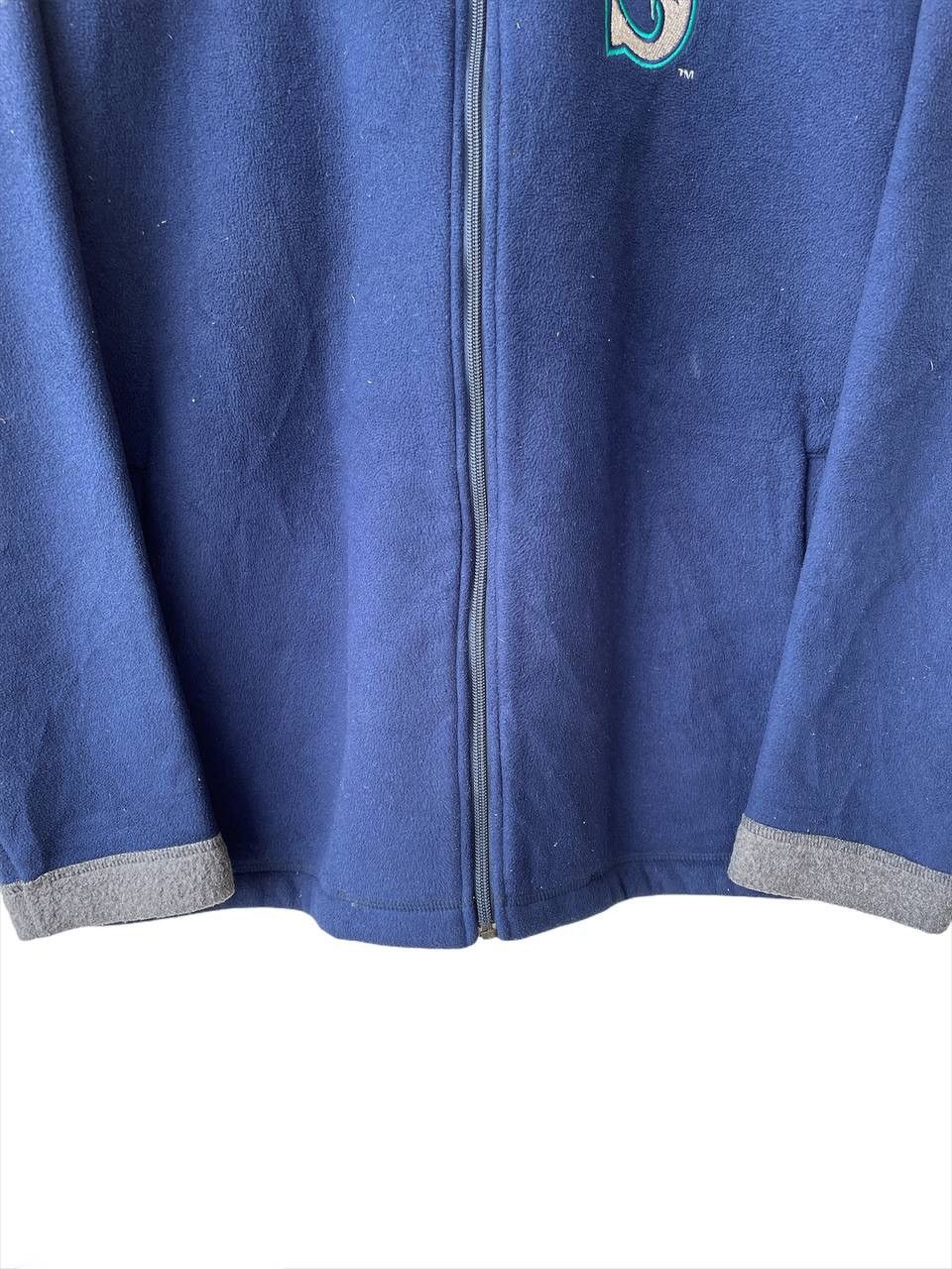 MLB × Sports Specialties Vtg MLB Seattle Mariners Fleece Zipper Jacket Sweater Size US L / EU 52-54 / 3 - 6 Thumbnail