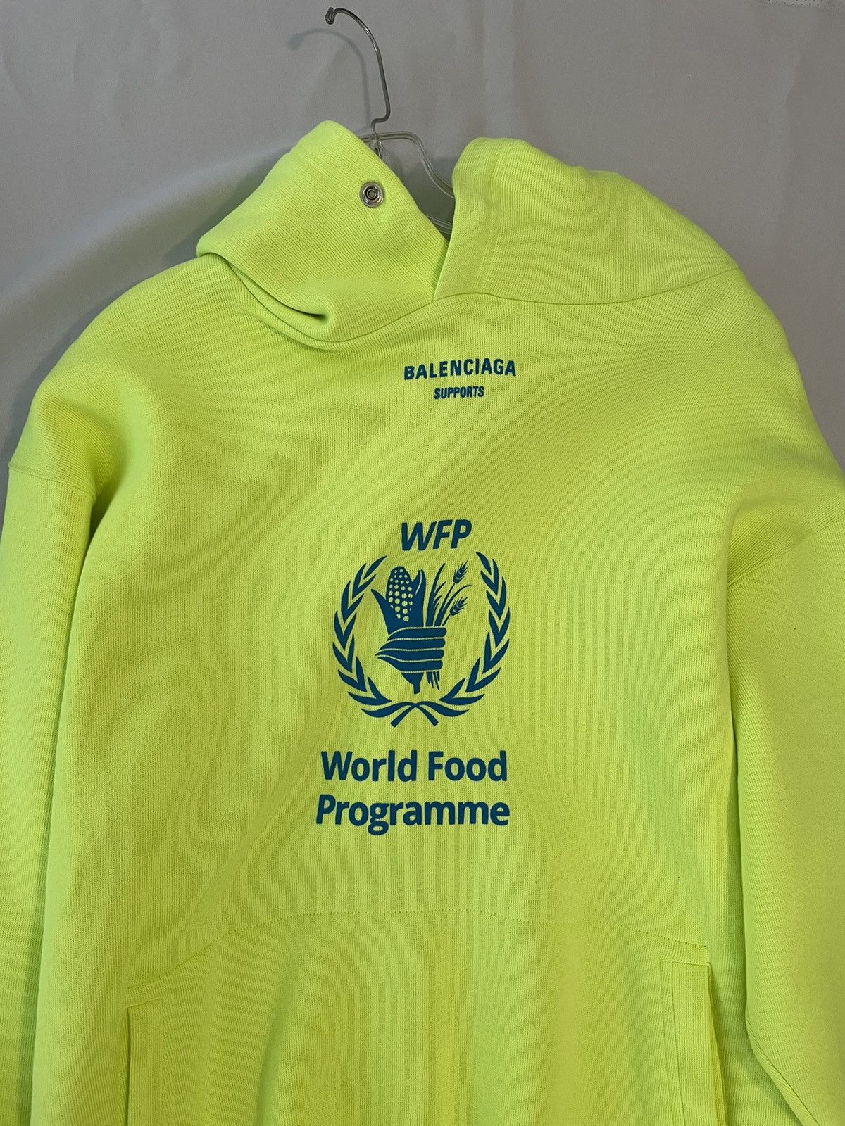 Balenciaga Oversized World Food Programme hoodie | Grailed
