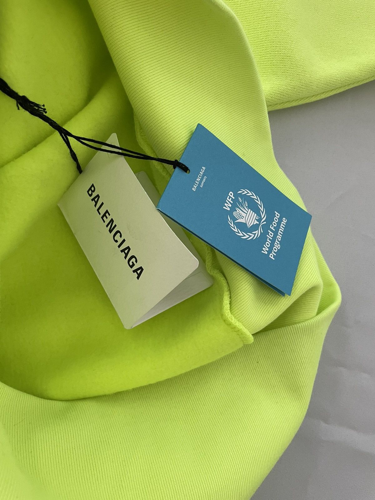 Balenciaga Oversized World Food Programme hoodie Size US XS / EU 42 / 0 - 4 Thumbnail