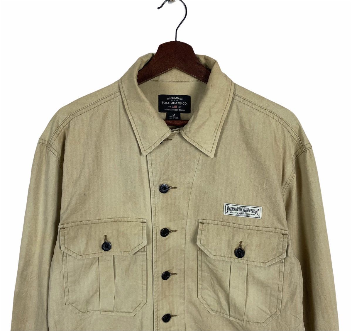 Polo Ralph Lauren × Ralph Lauren × Vintage Polo Jeans Company by Ralph Lauren worker jacket Size US M / EU 48-50 / 2 - 3 Thumbnail