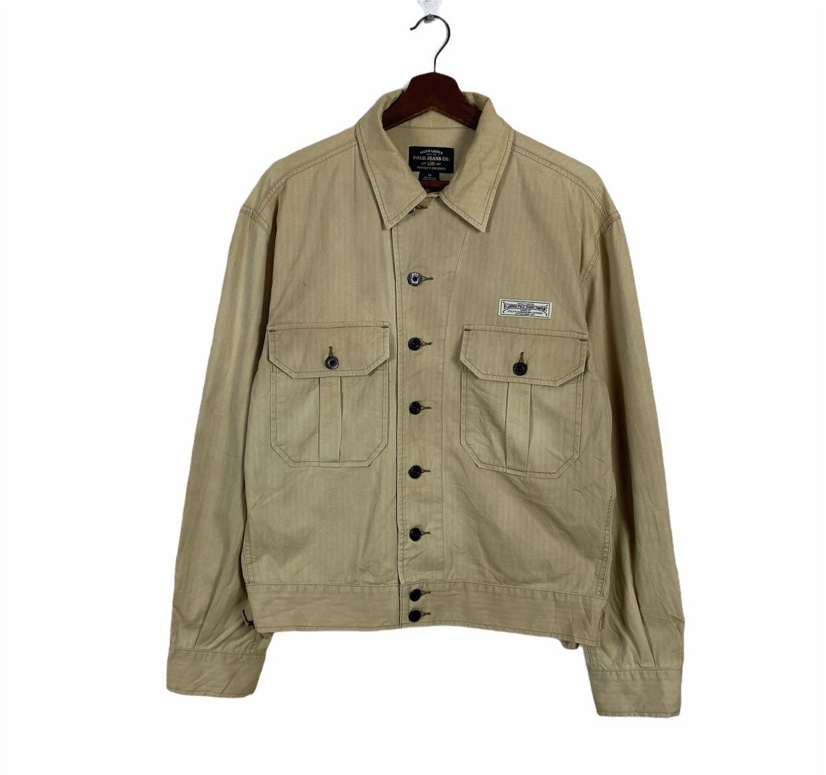 Polo Ralph Lauren × Ralph Lauren × Vintage Polo Jeans Company by Ralph Lauren worker jacket Size US M / EU 48-50 / 2 - 1 Thumbnail