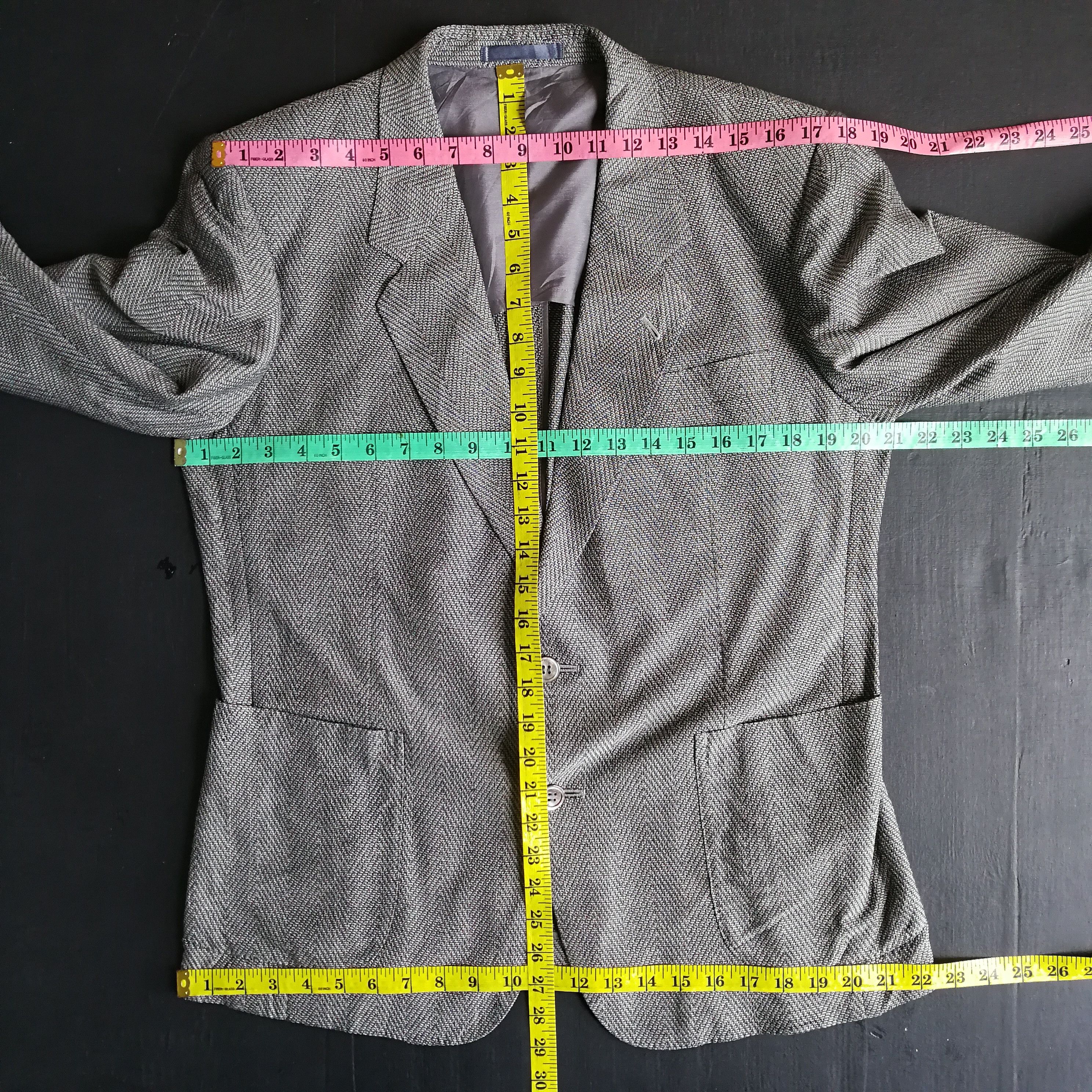 Lanvin Lanvin Blazer 100% Silk Size 44R - 13 Thumbnail