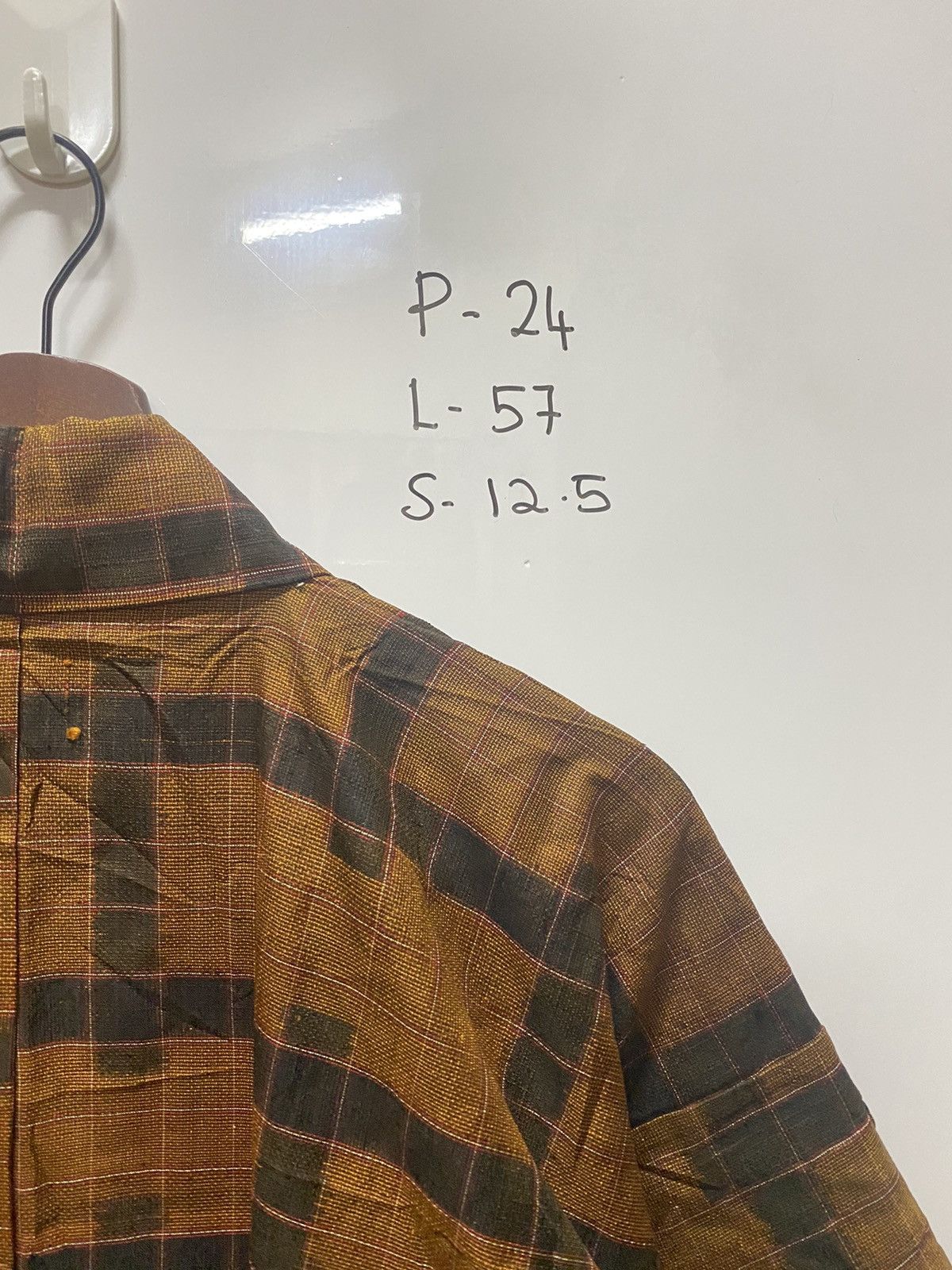 Japanese Brand Vintage 90s checkered tartan kimono robes k6 Size US L / EU 52-54 / 3 - 6 Thumbnail