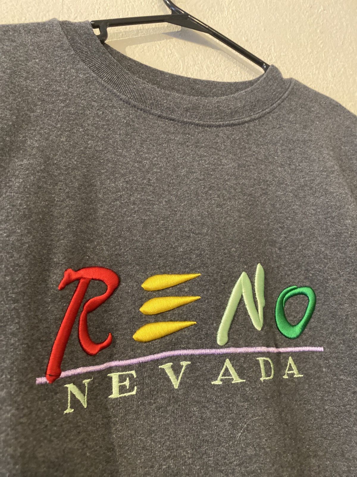 Vintage Vintage 90s Reno Nevada crewneck sweatshirt Size US XL / EU 56 / 4 - 2 Thumbnail