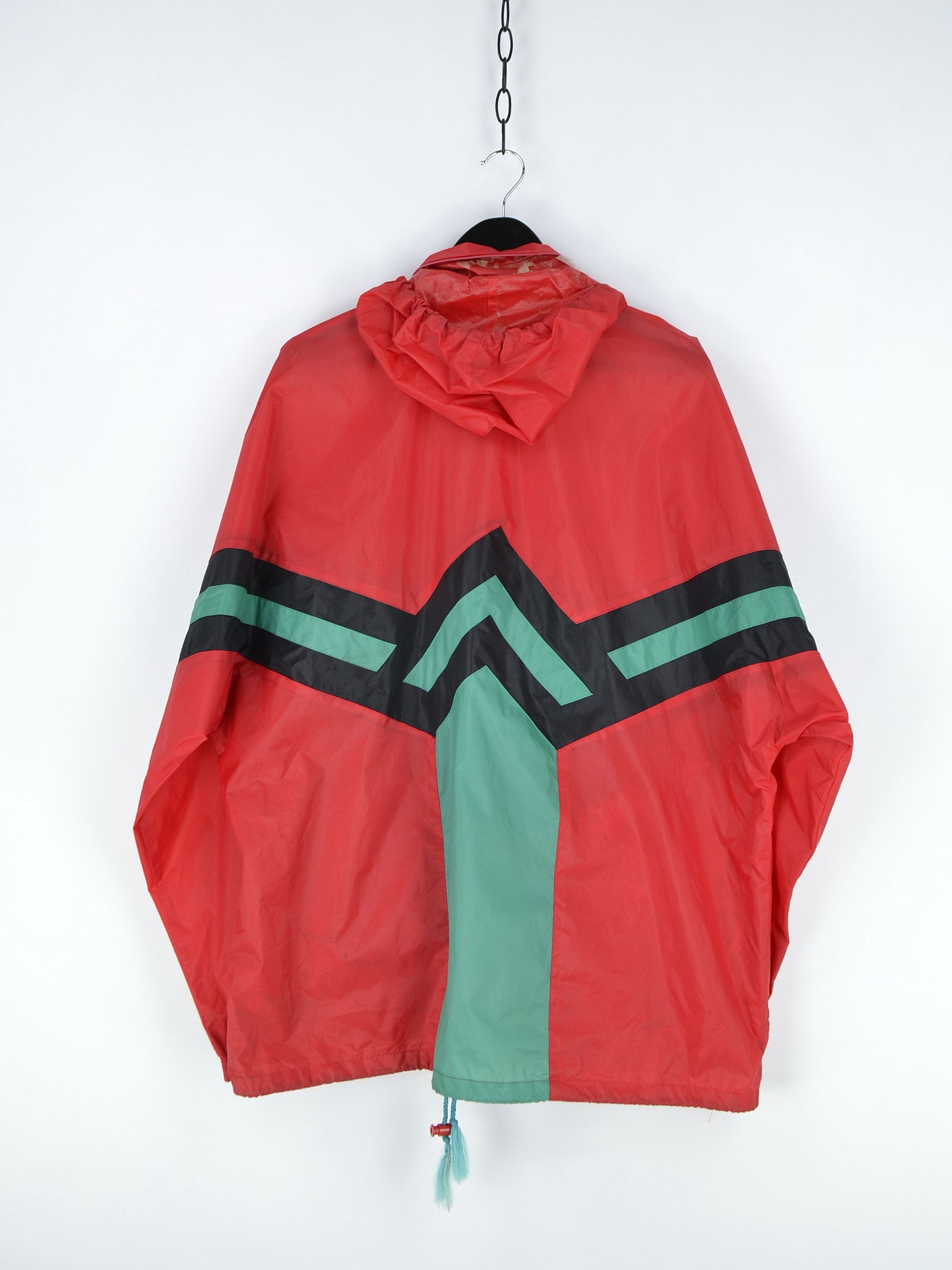 Adidas × Vintage 90s Vintage Adidas Light Windbreaker Cape Jacket Size US XL / EU 56 / 4 - 12 Thumbnail