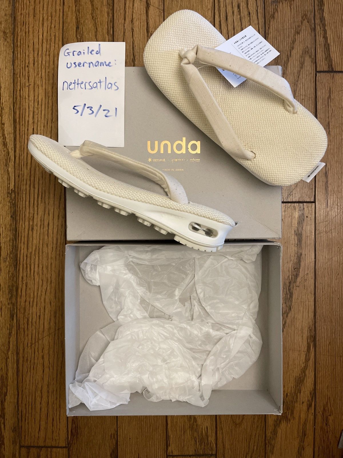goyemon UNDA sandals