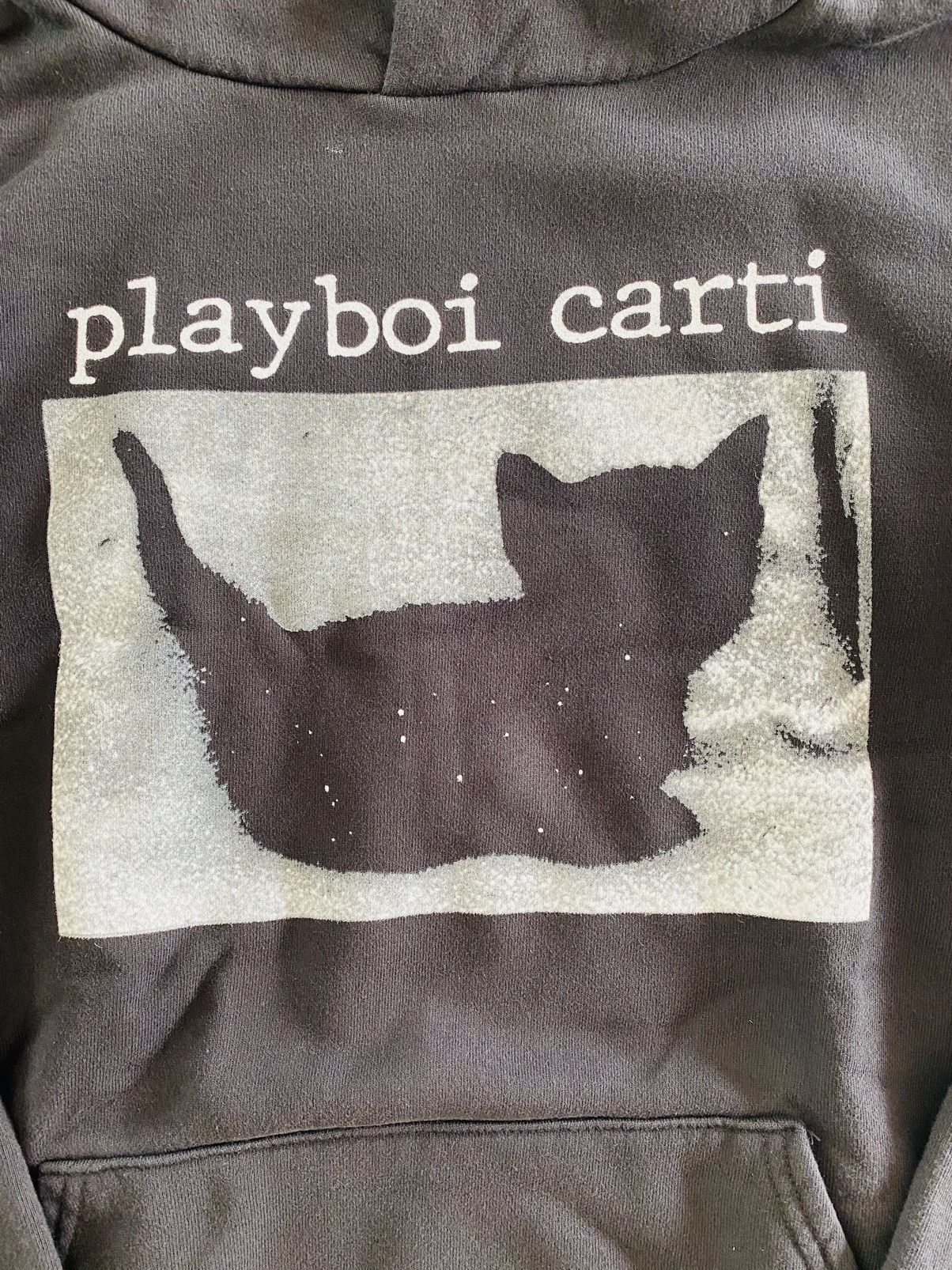 Playboi Carti 2024 Whole Lotta Red black cat hoodie