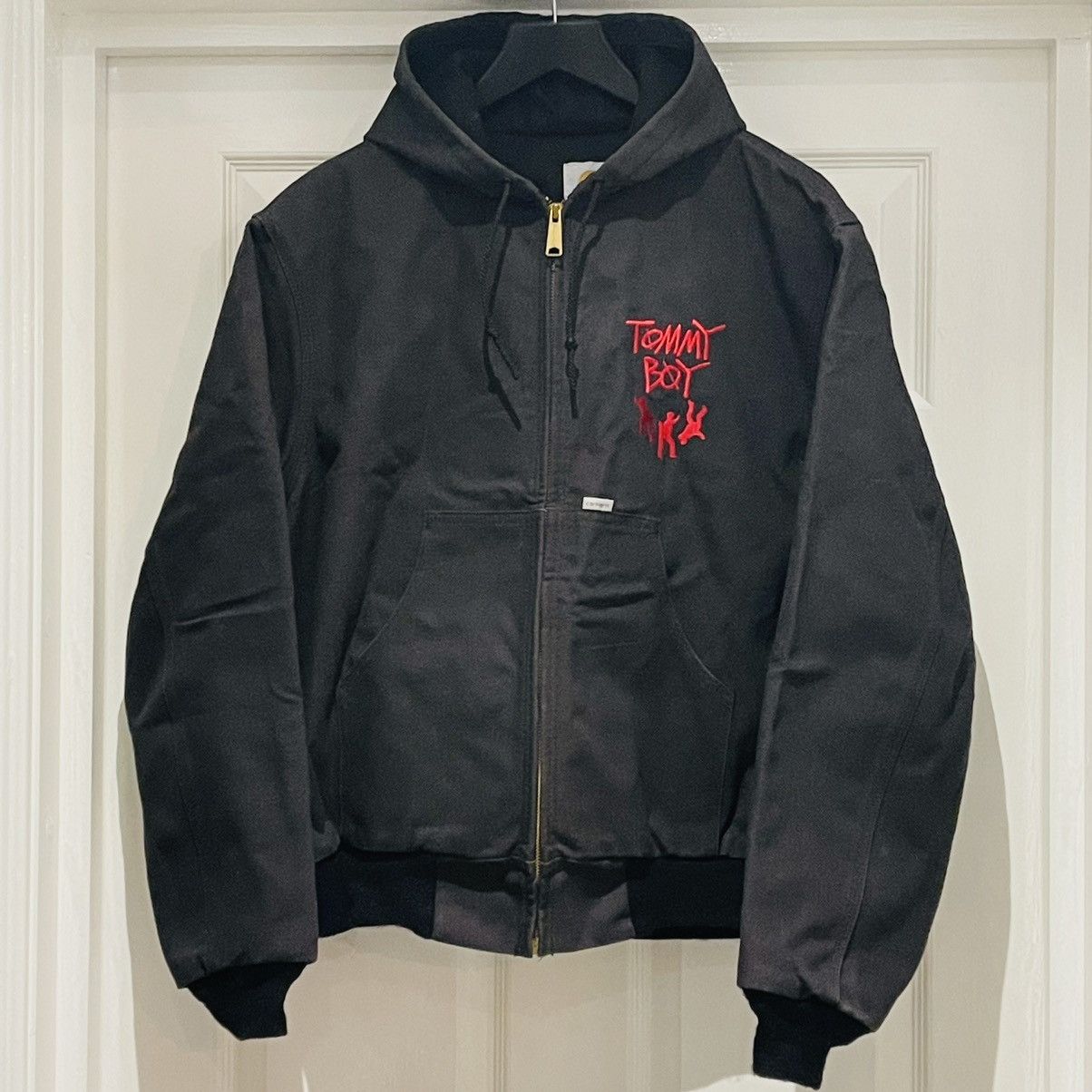 Stussy Cathartt x Tommy Boy Records Stussy Vtg 90's Active Jacket