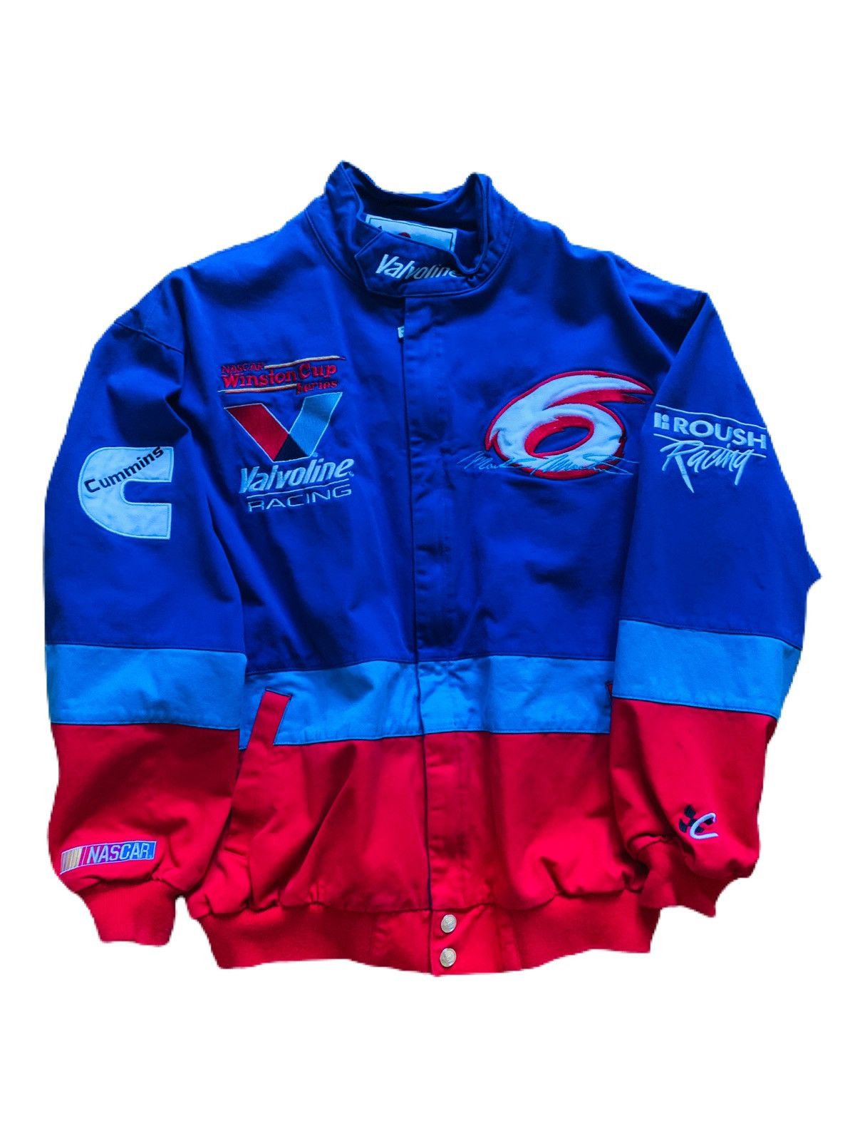 ジャケット・アウター 90s chase anthentics racing jacket usa 90s NASCAR Budweiser Chase Authentics Racing Jacket - Men's