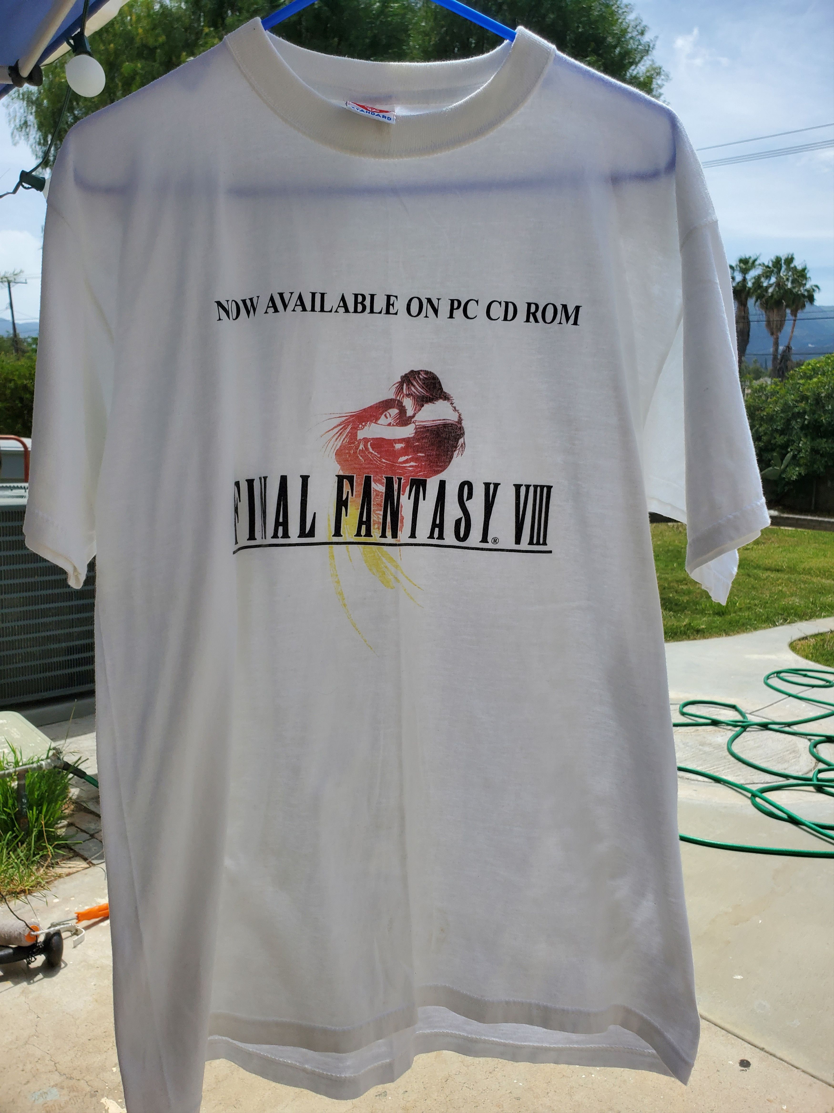 Vintage Final fantasy 8 promo shirt | Grailed