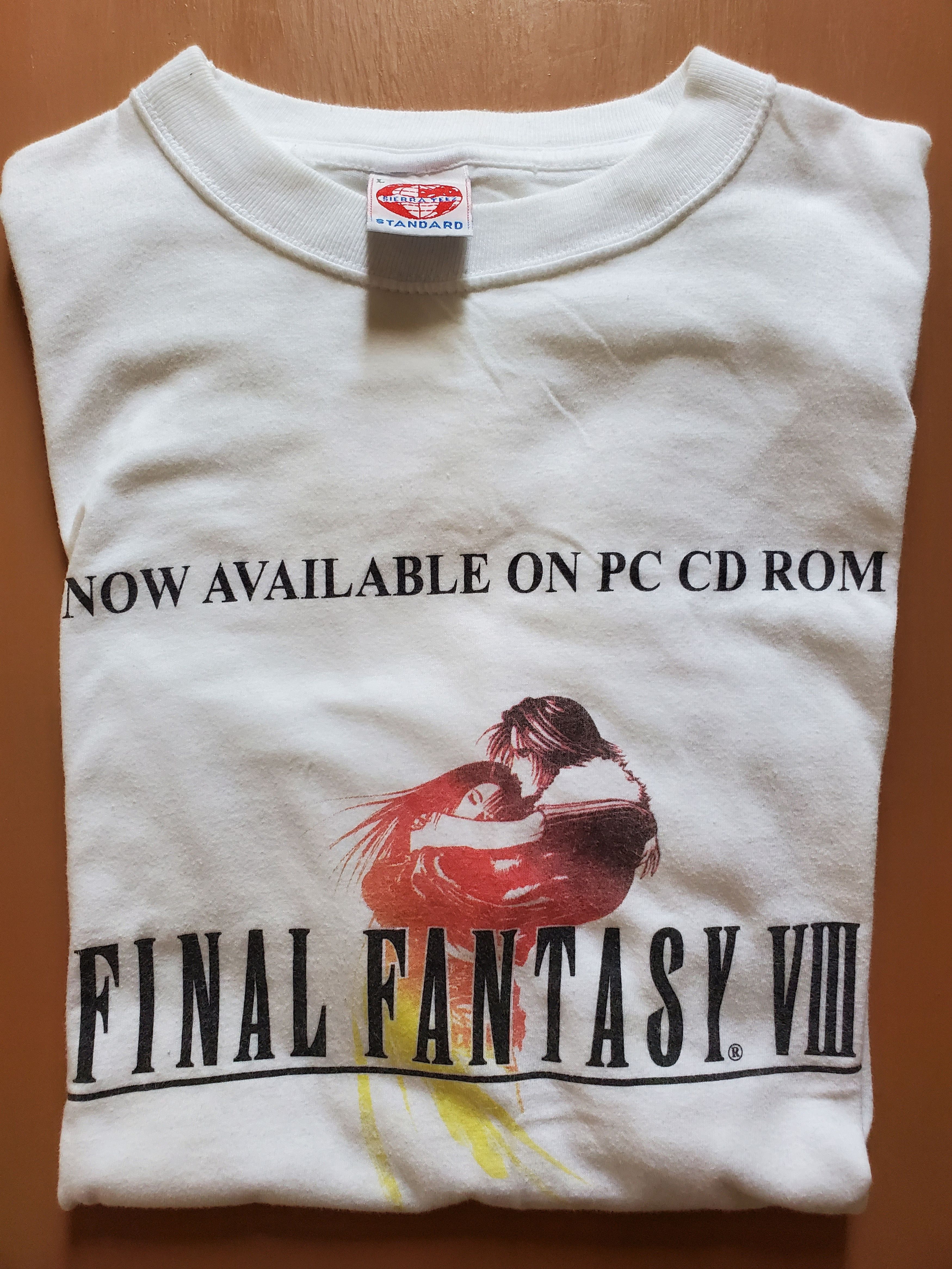 Vintage Final fantasy 8 promo shirt | Grailed