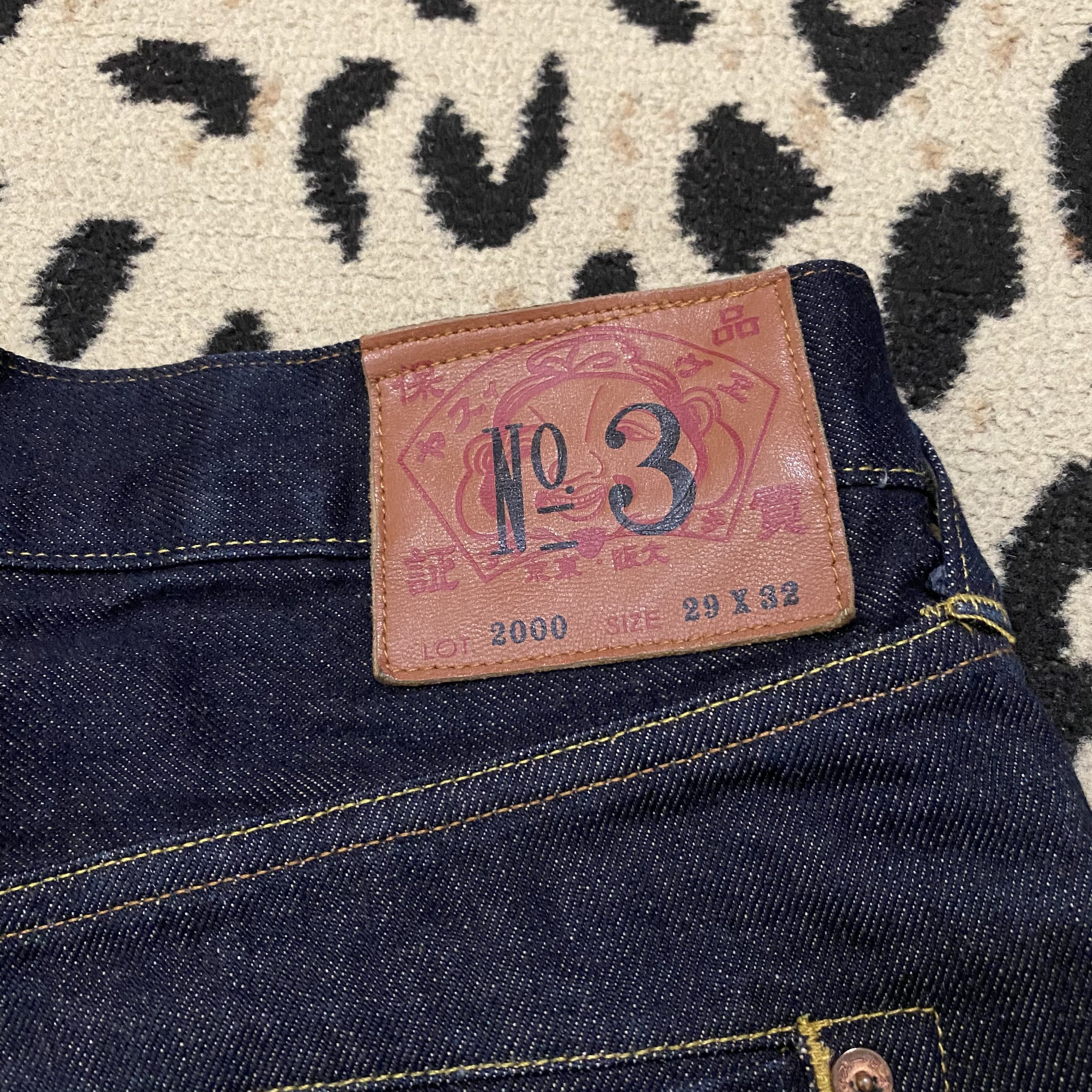 Evisu Evisu Big Logo Denim Size US 29 - 5 Thumbnail