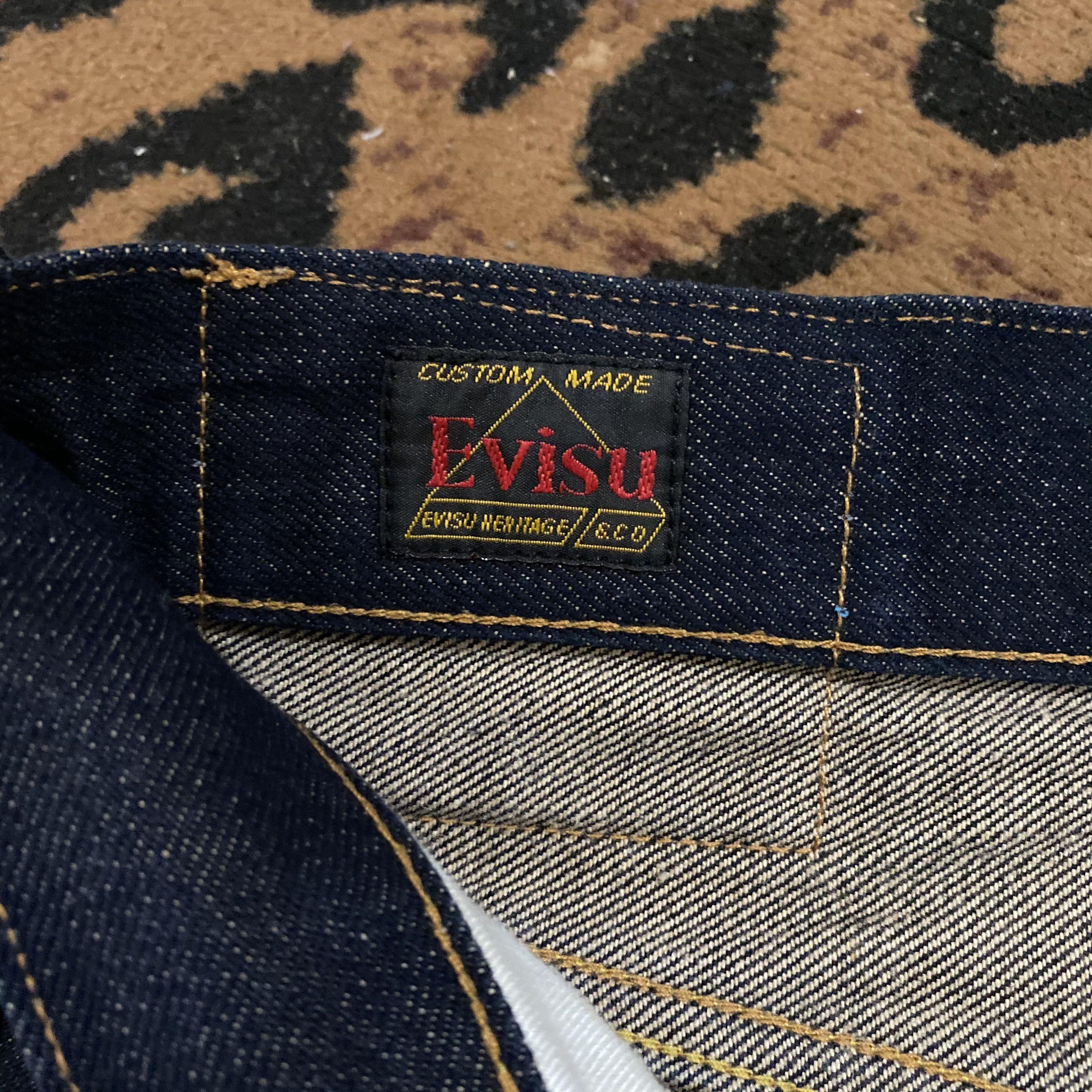 Evisu Evisu Big Logo Denim Size US 29 - 10 Thumbnail