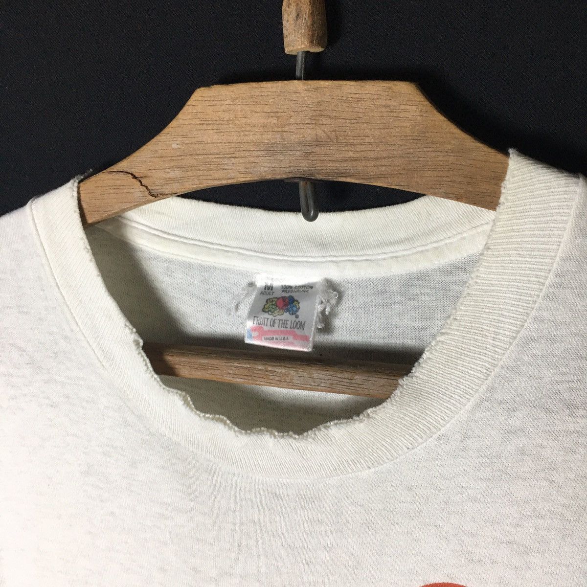 Fruit Of The Loom × Vintage Vintage James Dean Potrait Usa Distressed Tshirt Size US M / EU 48-50 / 2 - 7 Thumbnail