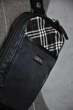 Burberry black label sling on sale bag