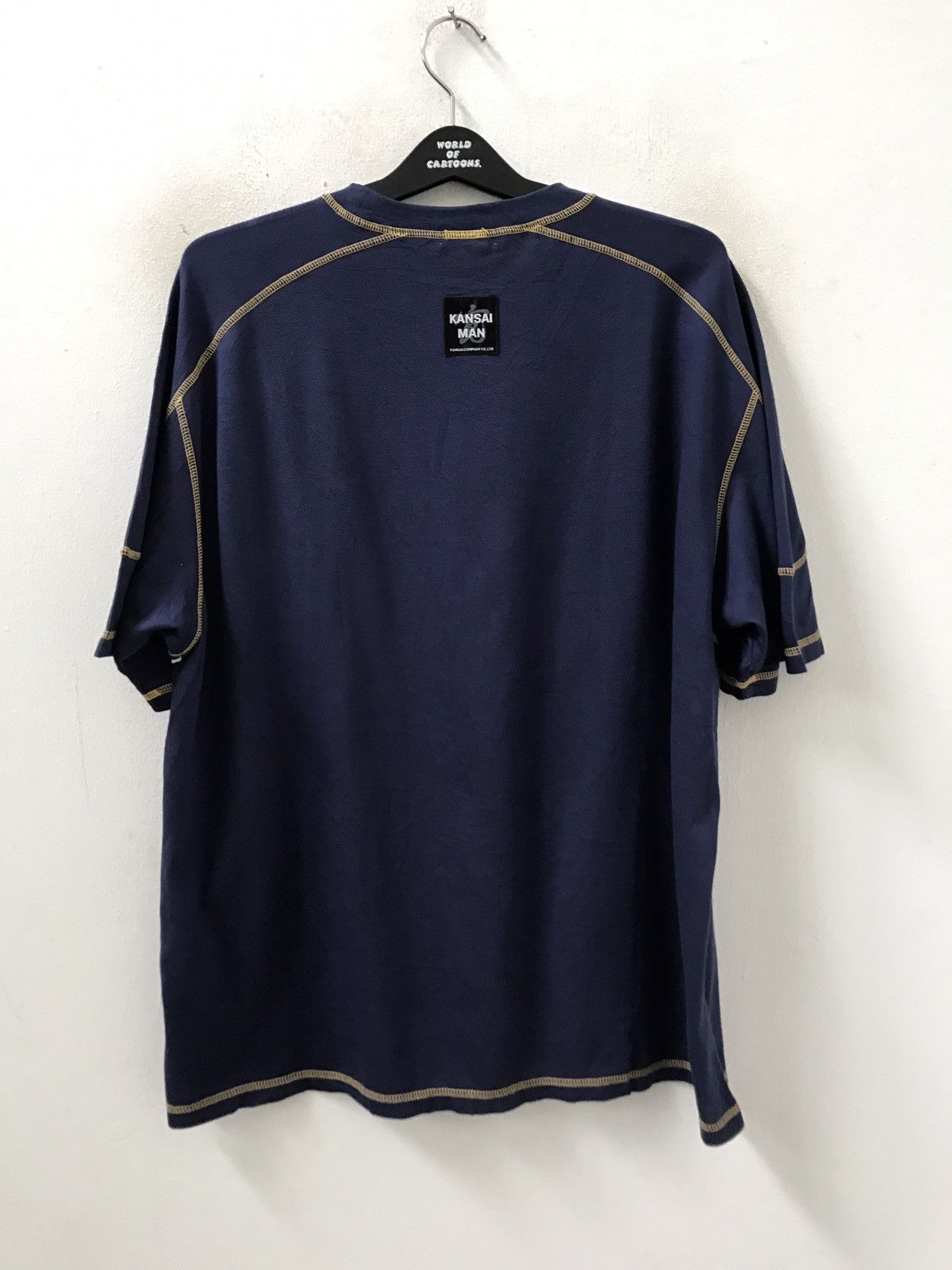 Kansai Yamamoto Kansai Yamamoto Kansai Man Made in Japan Spell Out Oversized Size US L / EU 52-54 / 3 - 6 Thumbnail