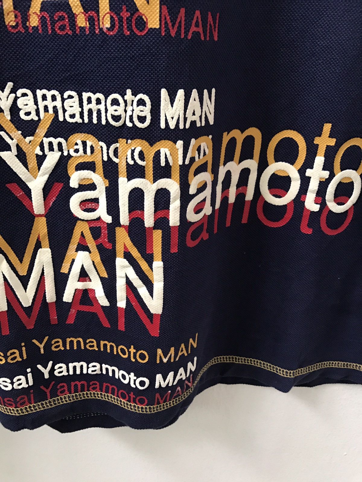 Kansai Yamamoto Kansai Yamamoto Kansai Man Made in Japan Spell Out Oversized Size US L / EU 52-54 / 3 - 4 Thumbnail