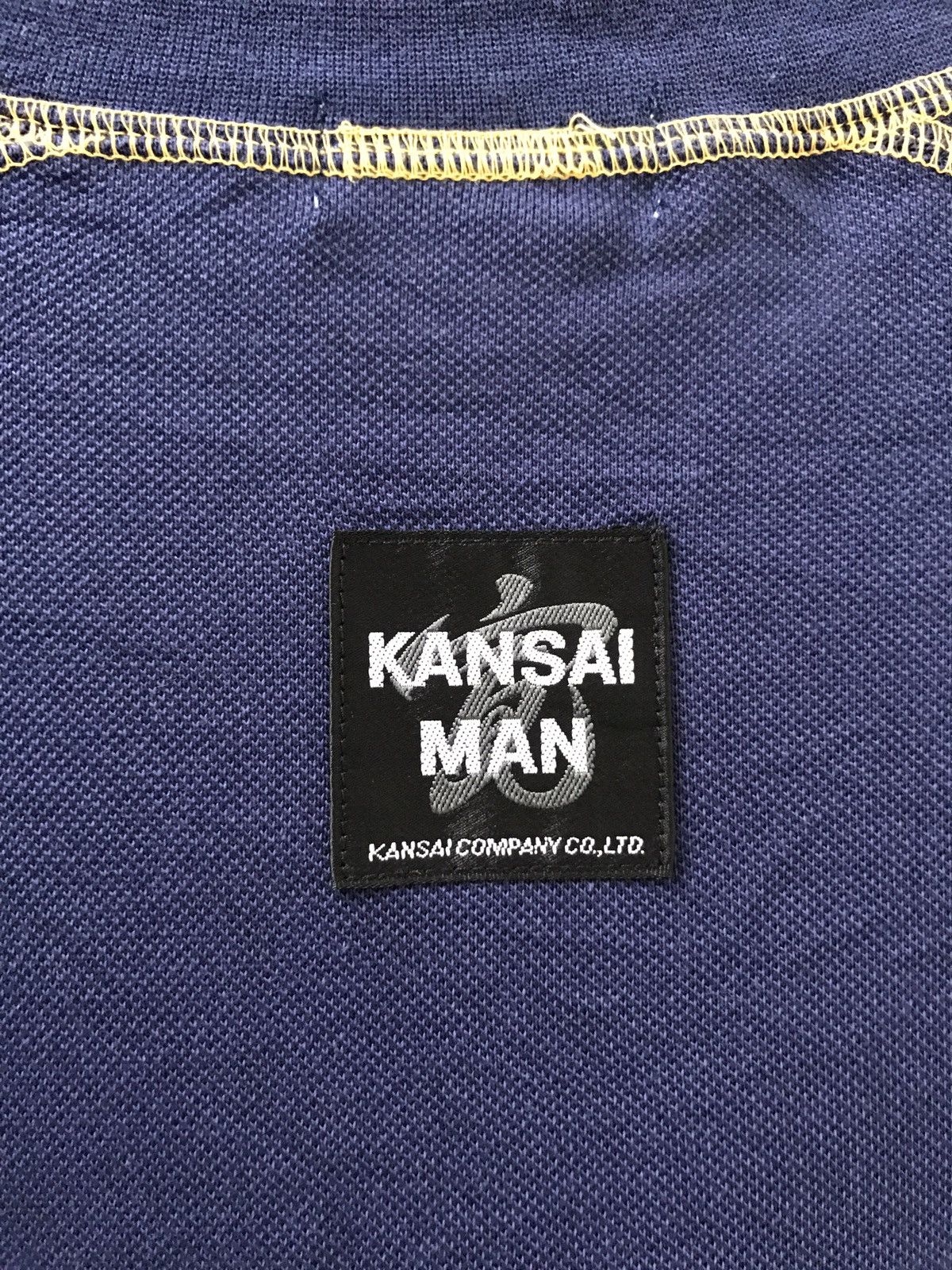 Kansai Yamamoto Kansai Yamamoto Kansai Man Made in Japan Spell Out Oversized Size US L / EU 52-54 / 3 - 7 Thumbnail