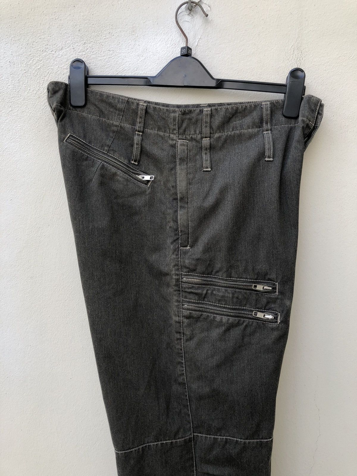Vintage Japan Brand DIGITAL TRAP Zipper Parachute Trouser Size US 34 / EU 50 - 9 Thumbnail