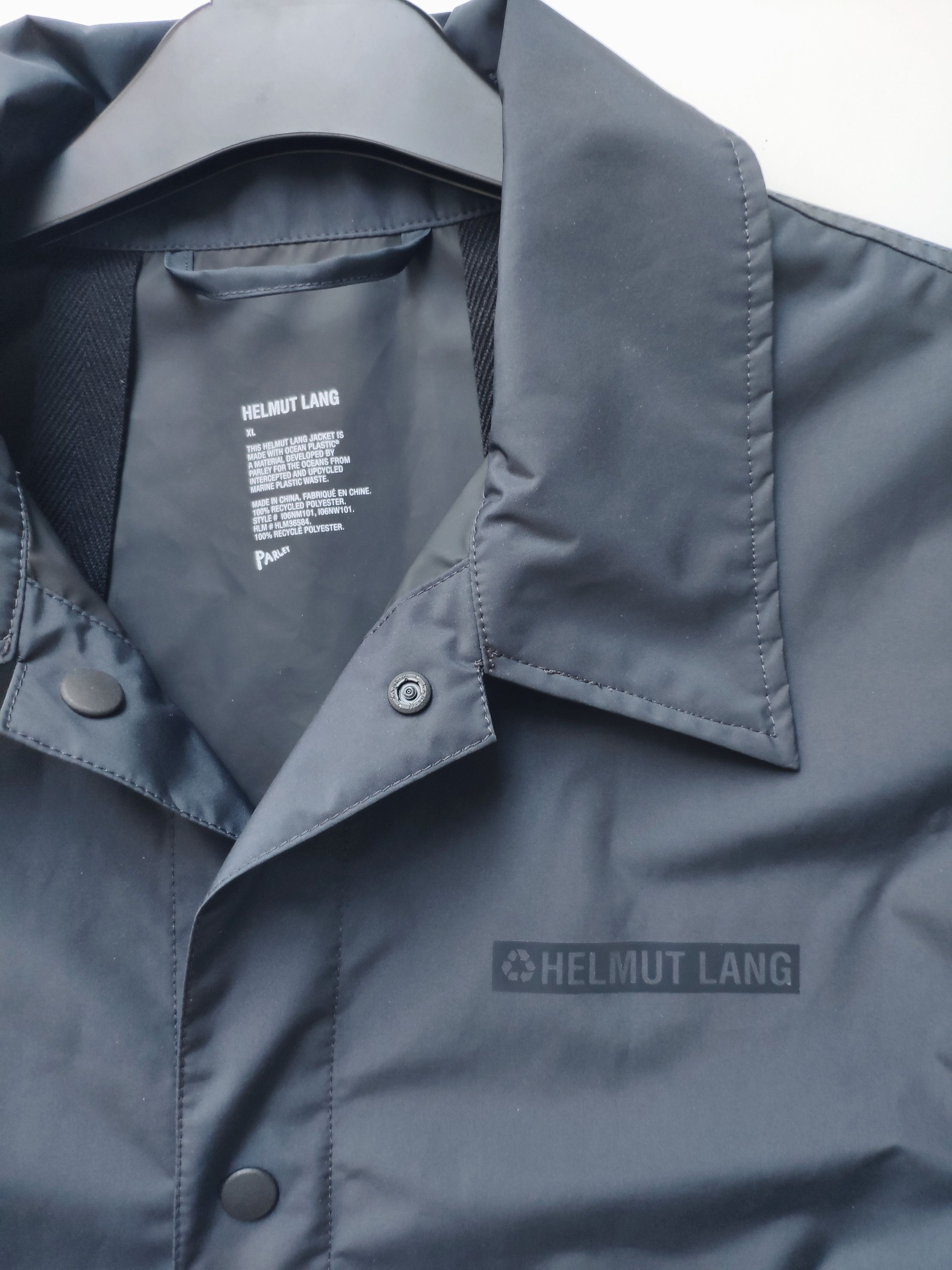 Helmut Lang Helmut Lang x Parley Stadium Jacket | Grailed