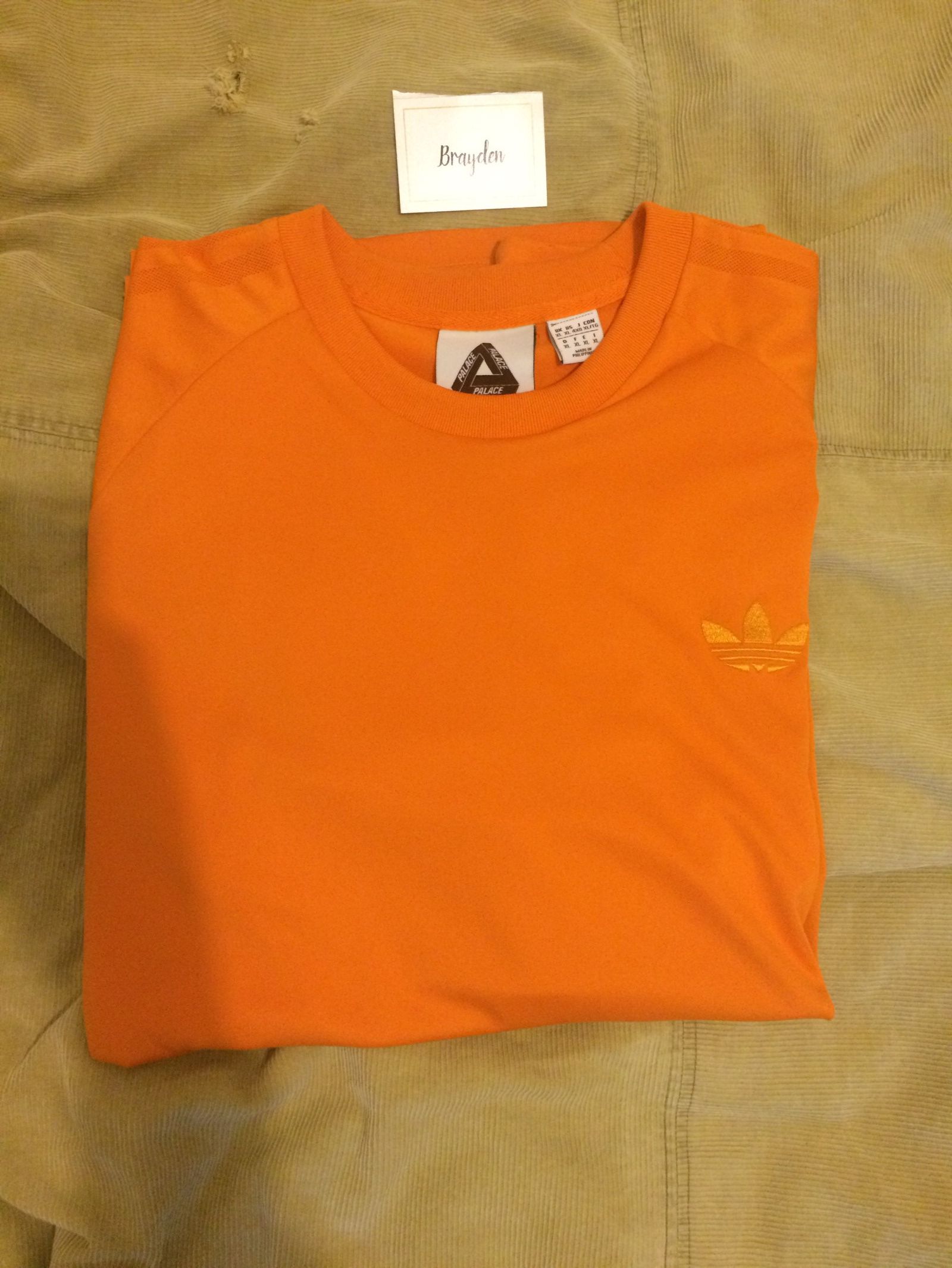 Adidas Orange Palace x Adidas Shirt Size US XL / EU 56 / 4 - 1 Preview