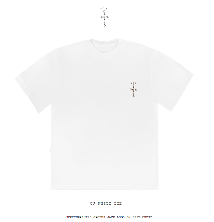 Travis Scott Travis Scott Cactus Jack Logo Tee White CJ T-Shirt Brown Size US XL / EU 56 / 4 - 6 Thumbnail