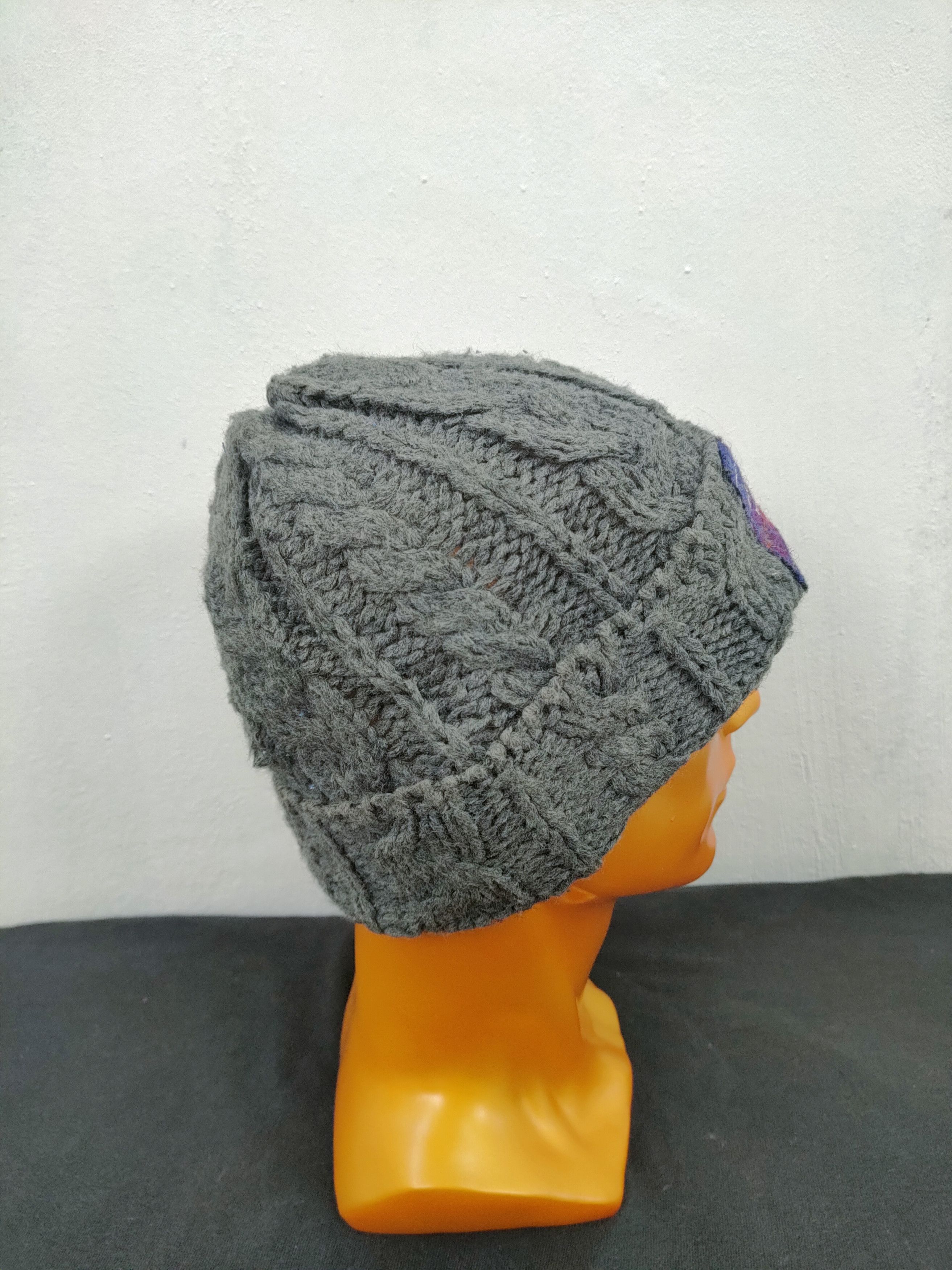 Harris Tweed 💥 BESTOFFER 💥 HARRIS TWEED WOOL KNIT BEANIE HAT Size ONE SIZE - 3 Thumbnail