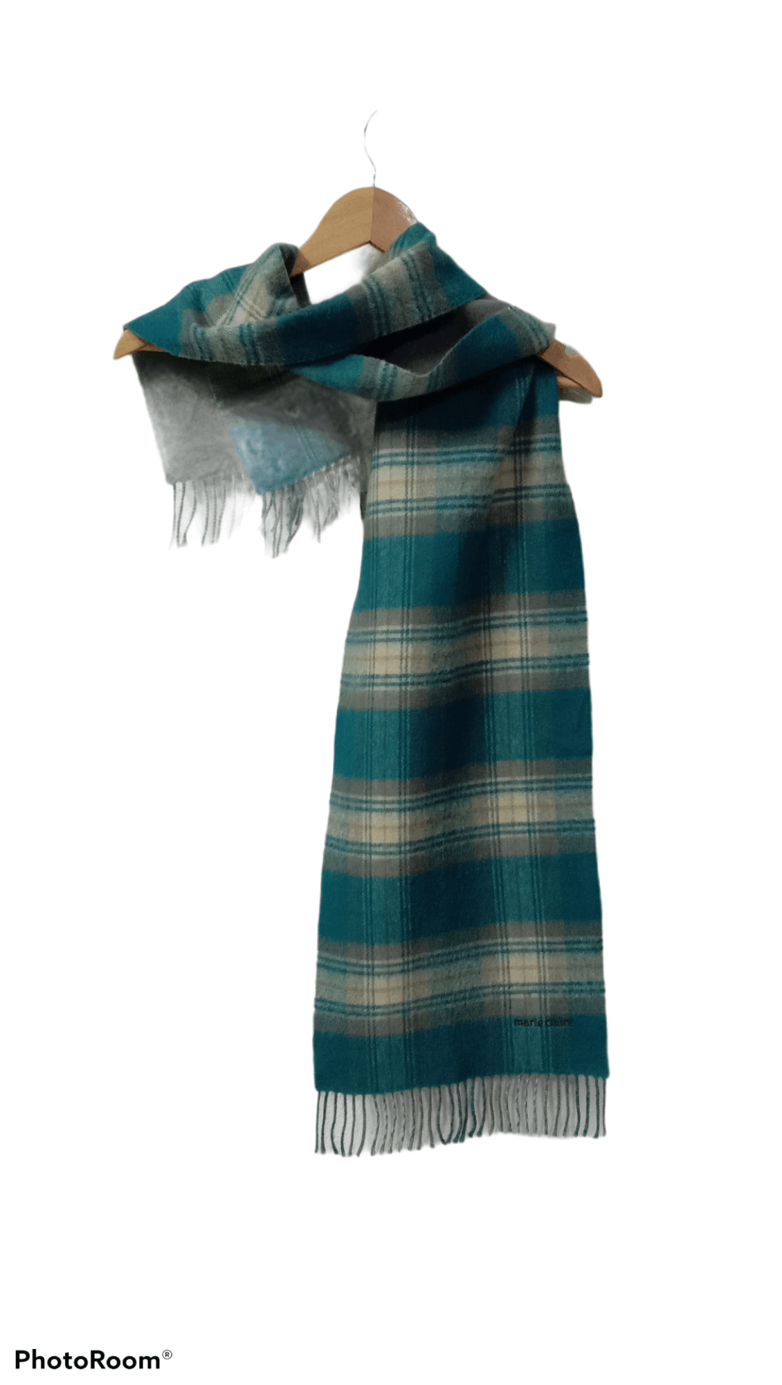◇marie claire ◇ Wool Classic Solid Muffler Vintage Marie Claire Scarf Muffler Neckwear Wool V169 | Grailed