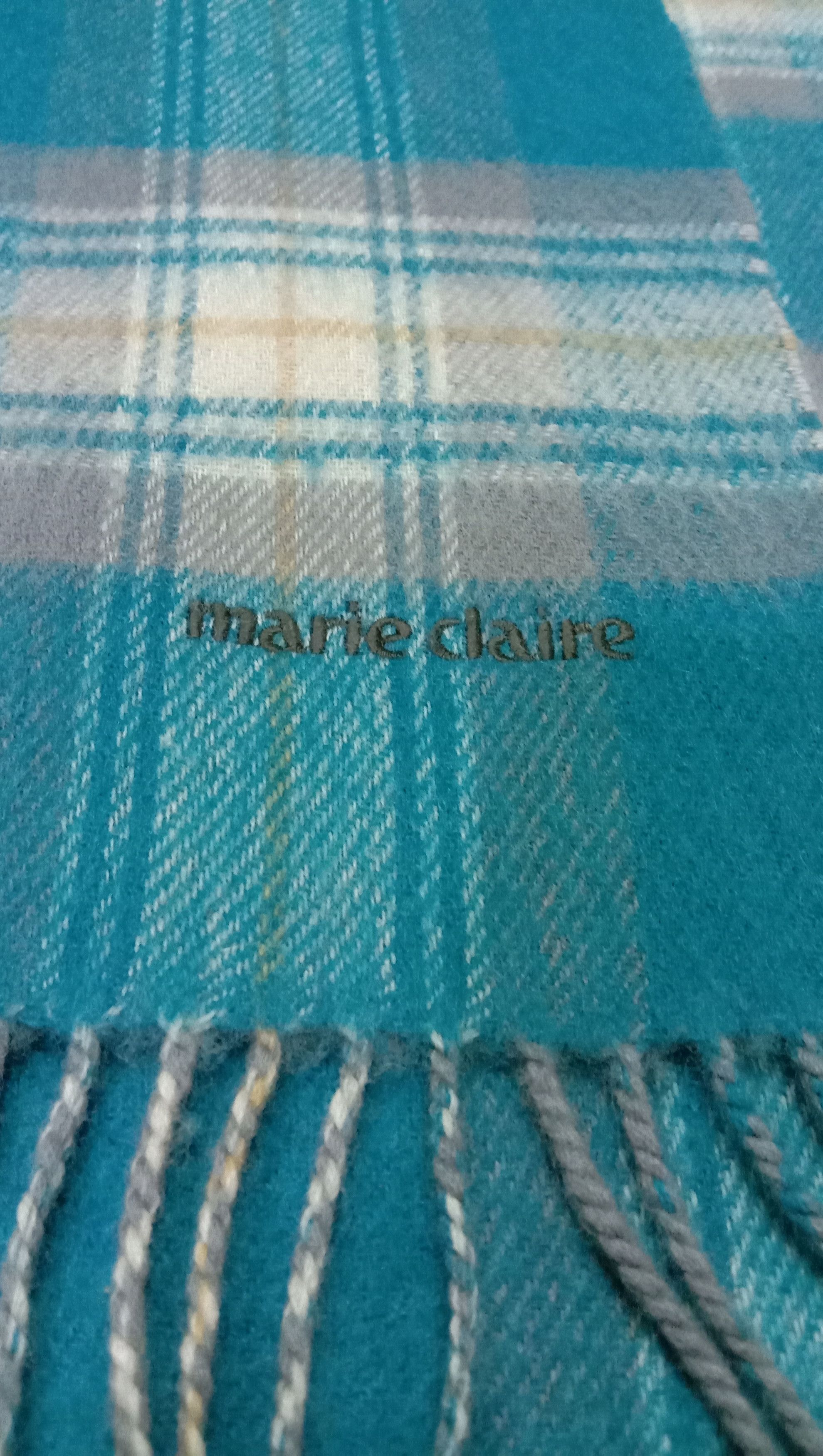◇marie claire ◇ Soft solid big wool muffler Designer MARIE CLAIRE MUFFLER SCARF | Grailed