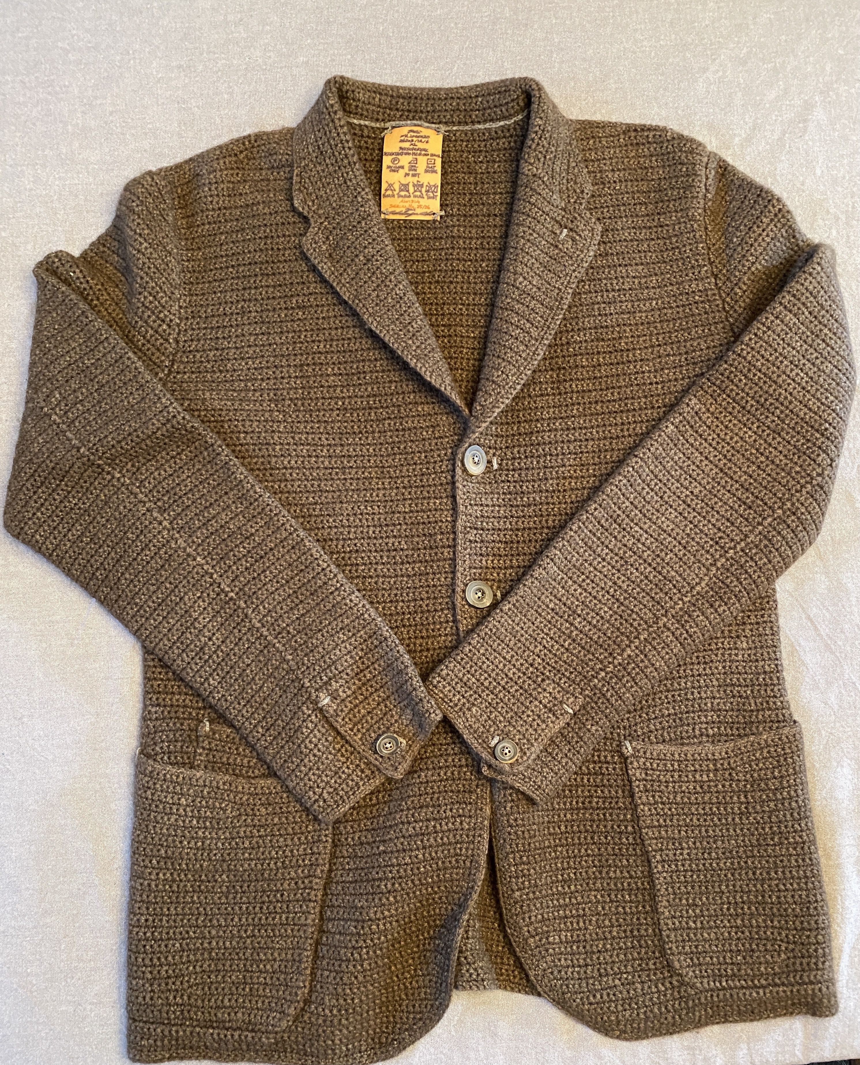 Other SE by Icho Nobutsugu Knit Cardi-Blazer Size US L / EU 52-54 / 3 - 1 Thumbnail